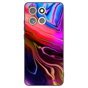 Picasee silikónový čierny obal pre Motorola Moto G86 Power 5G - Electric
