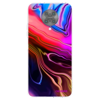 Picasee silikónový prehľadný obal pre Xiaomi Poco F2 Pro - Electric