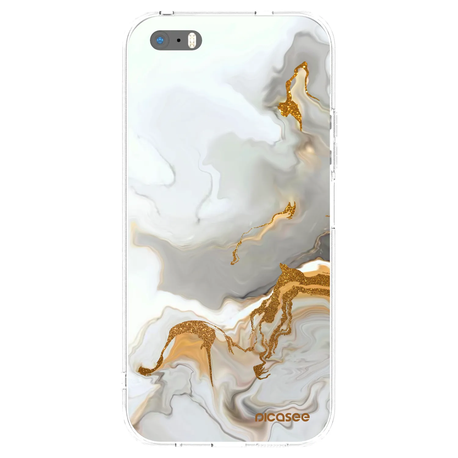 Picasee silikónový prehľadný obal pre Apple iPhone 5/5S/SE - Her