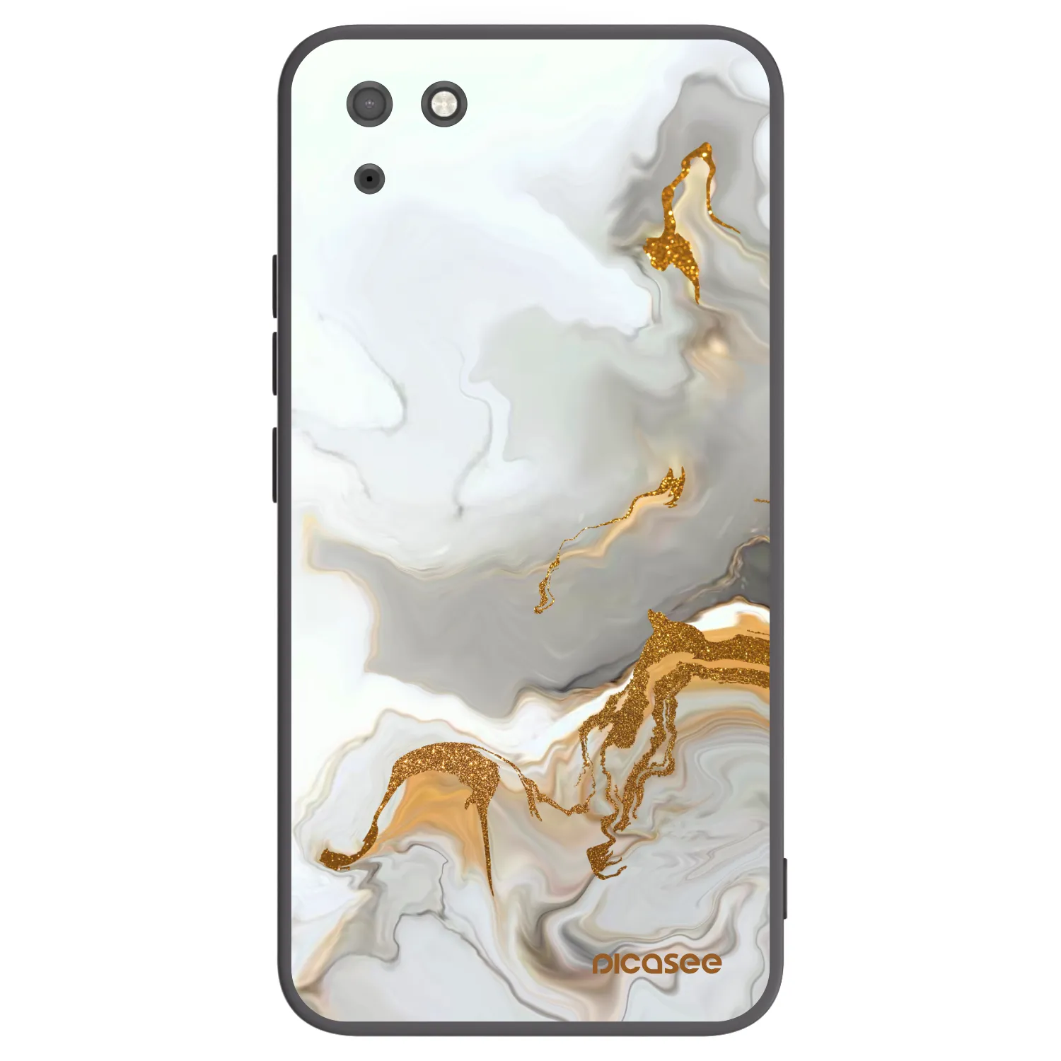 Picasee silikónový čierny obal pre Huawei Y5P - Her