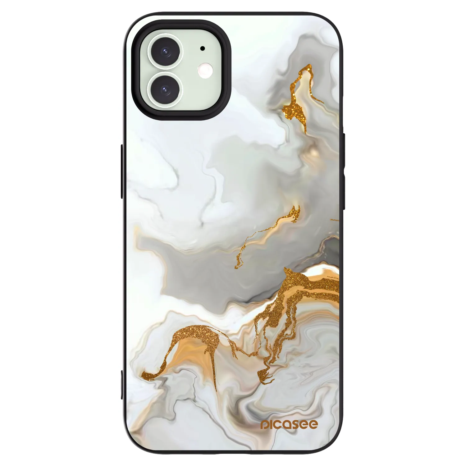 Picasee silikónový čierny obal pre Apple iPhone 12 Pro - Her