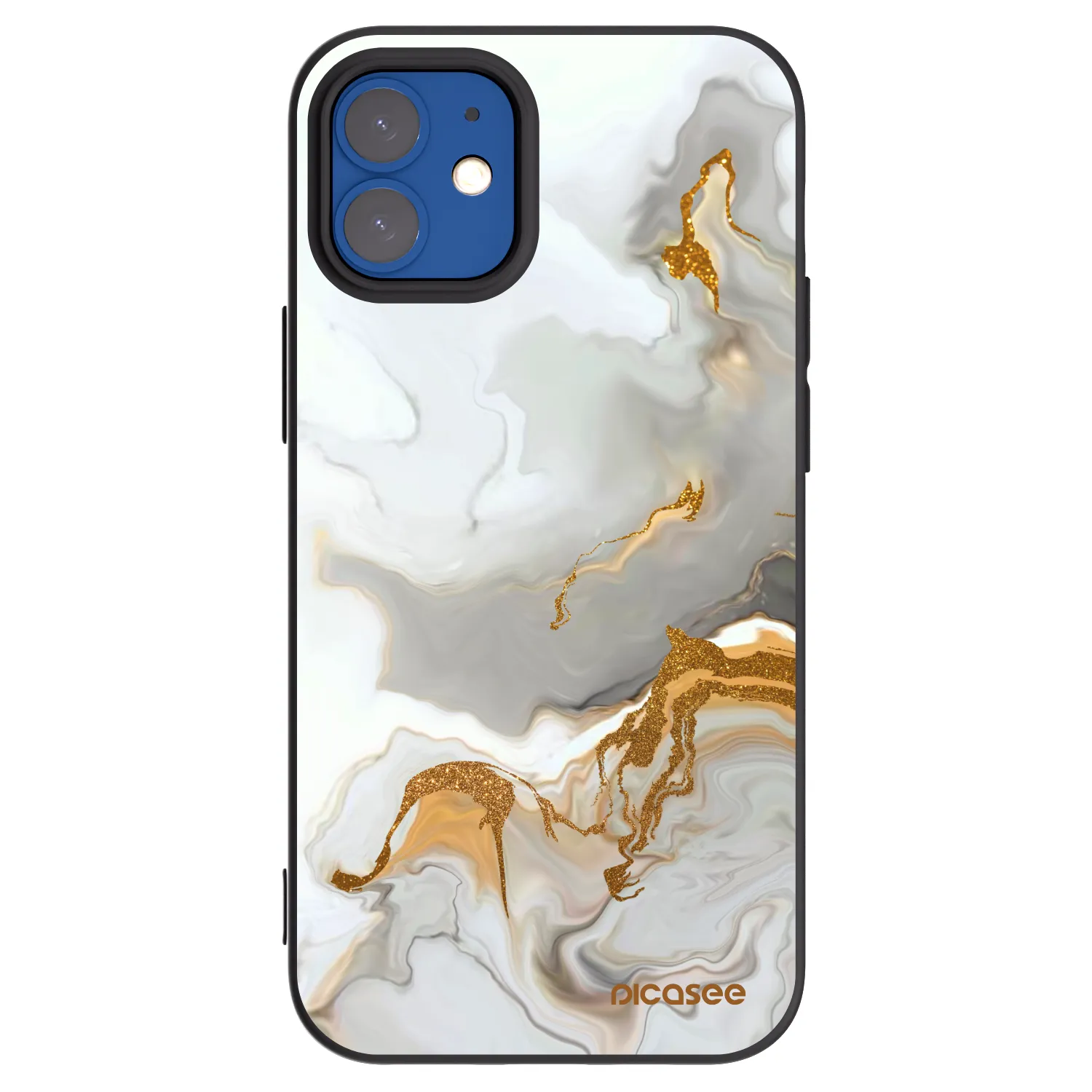 Picasee silikónový čierny obal pre Apple iPhone 12 mini - Her