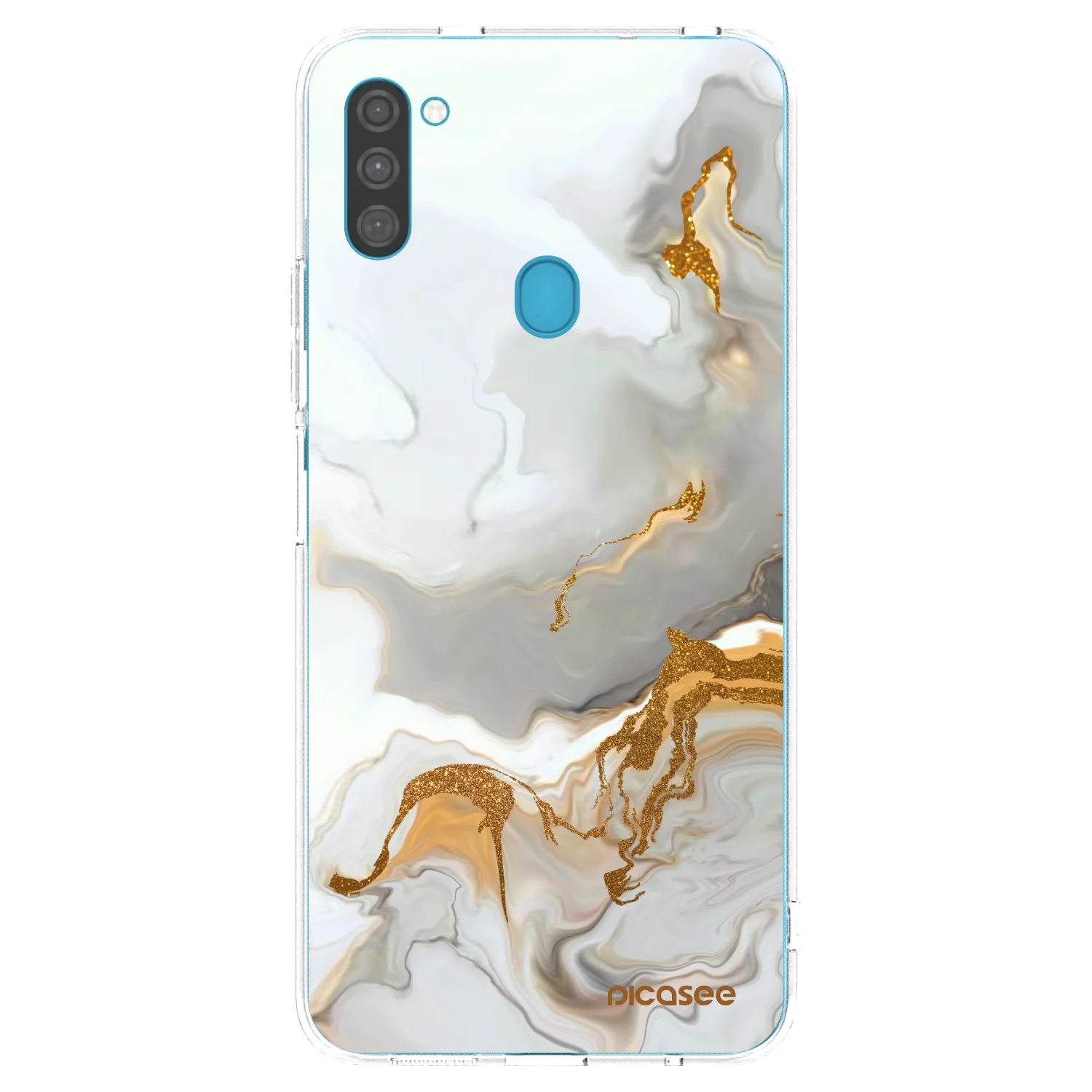 Picasee silikónový prehľadný obal pre Samsung Galaxy M11 - Her