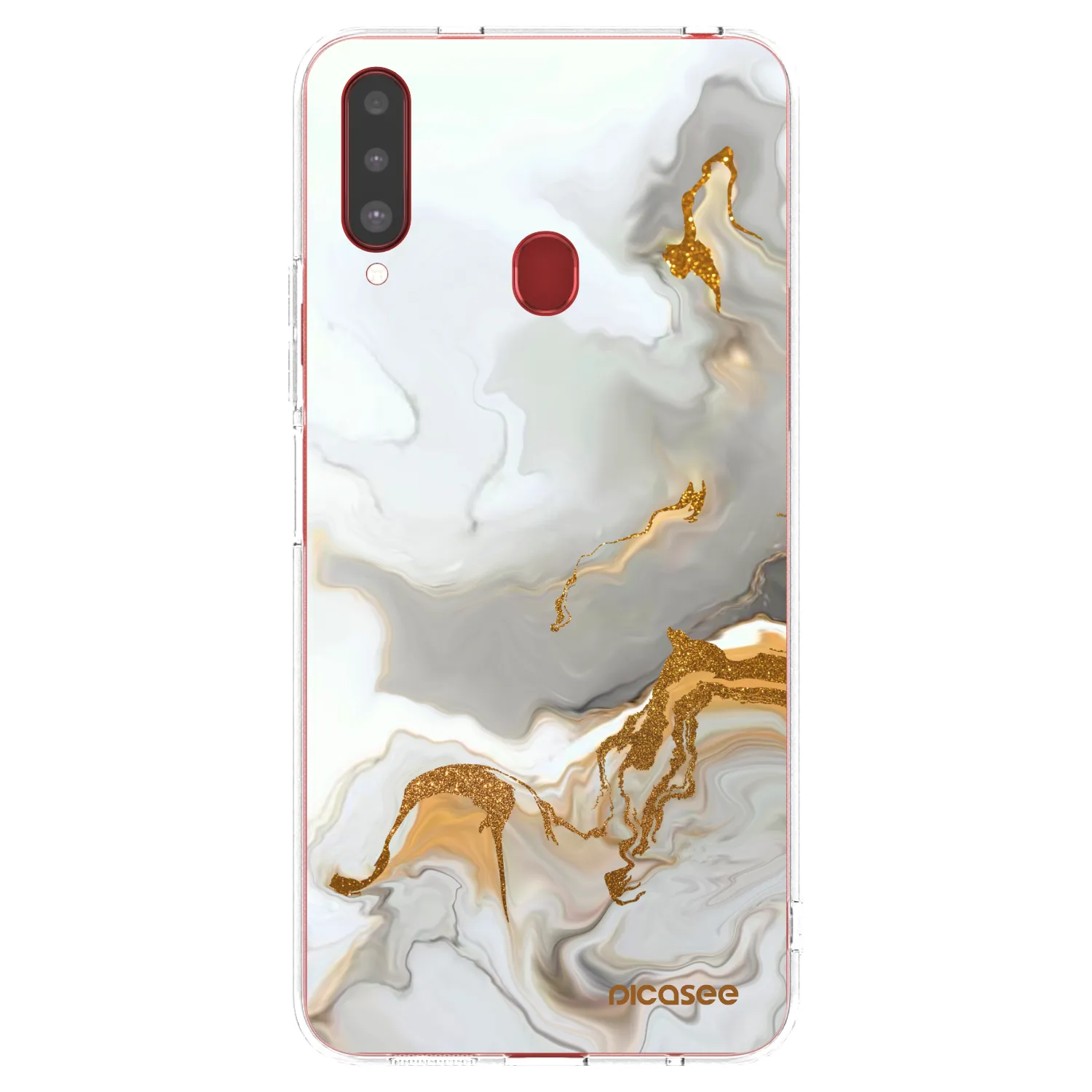 Picasee silikónový prehľadný obal pre Samsung Galaxy A20s - Her