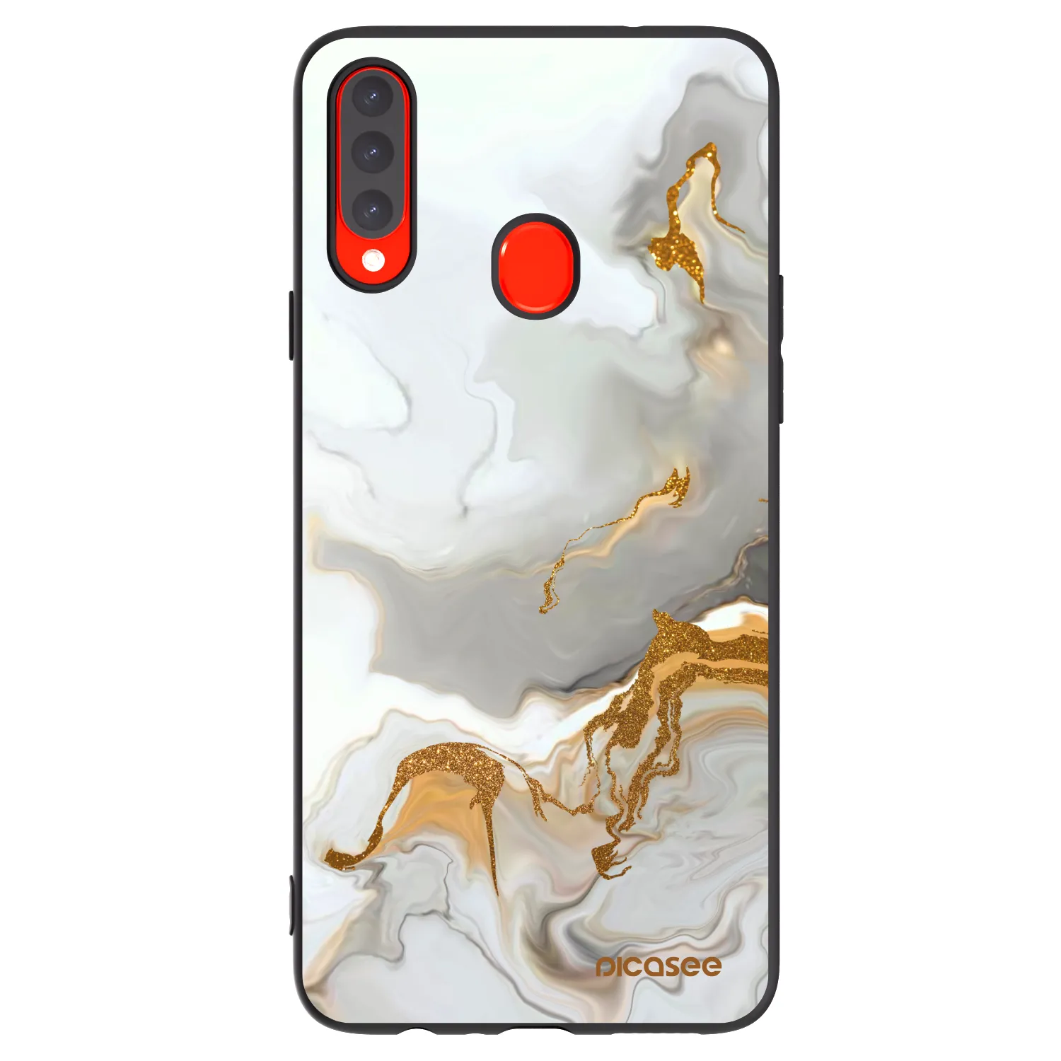 Picasee silikónový čierny obal pre Samsung Galaxy A20s - Her