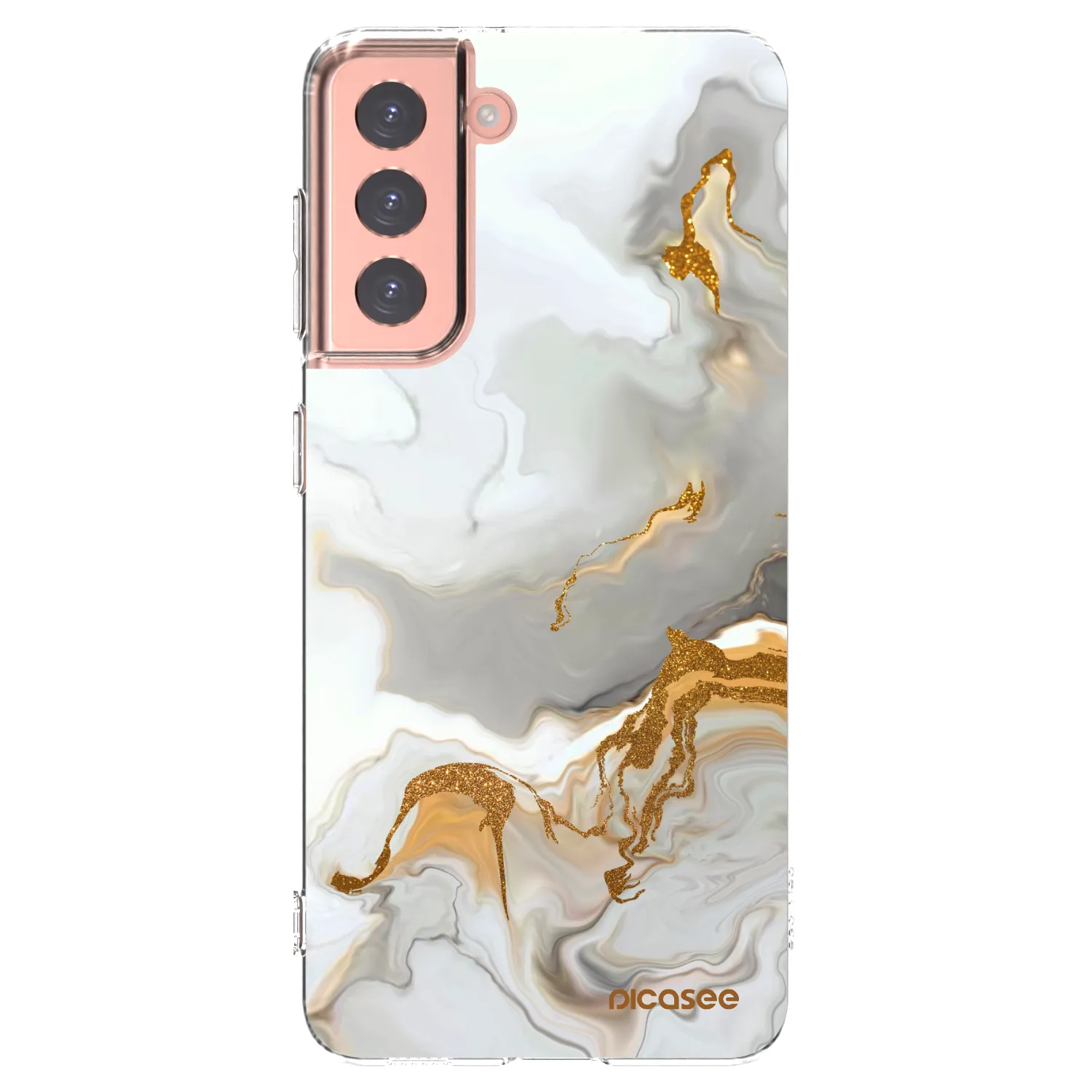 Picasee silikónový prehľadný obal pre Samsung Galaxy S21 5G G991B - Her