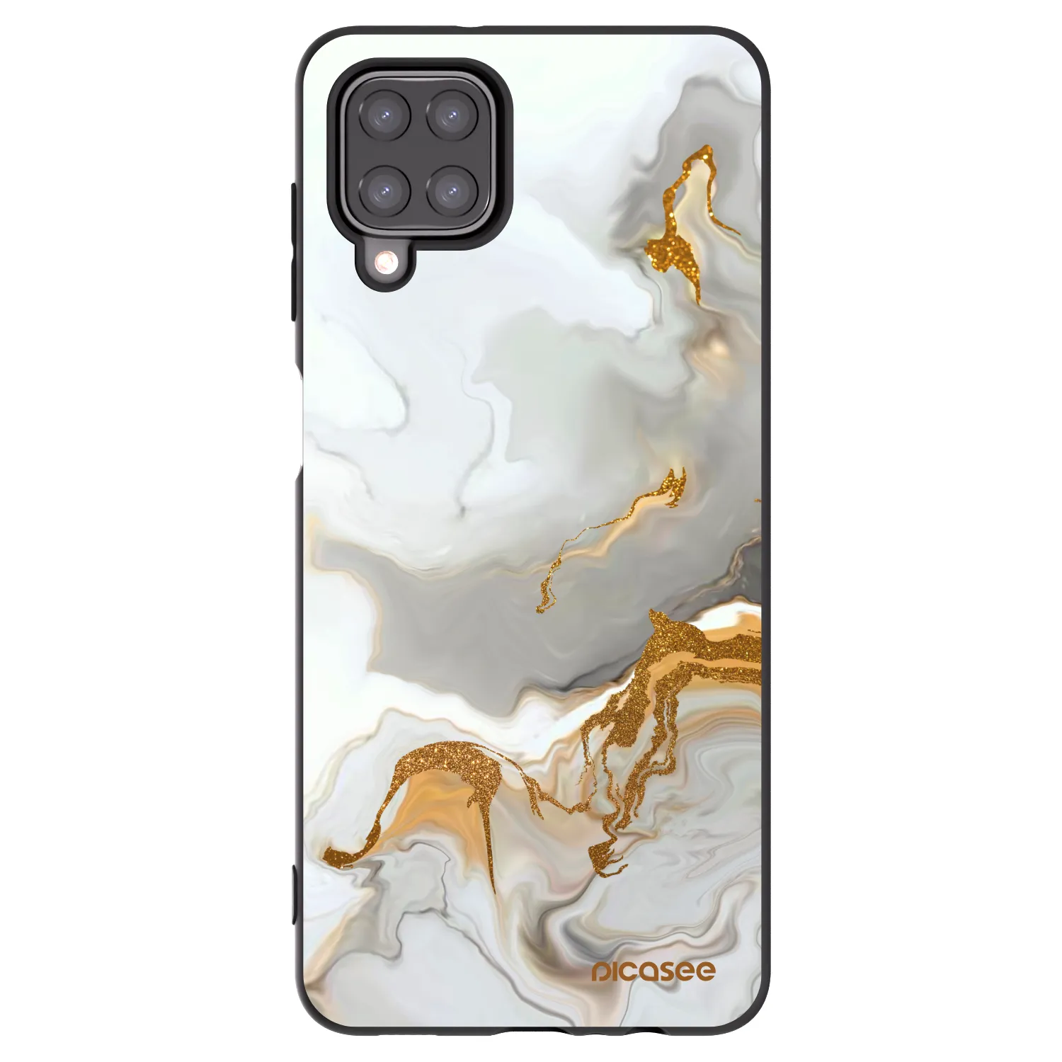 Picasee silikónový čierny obal pre Samsung Galaxy A12 A125F - Her