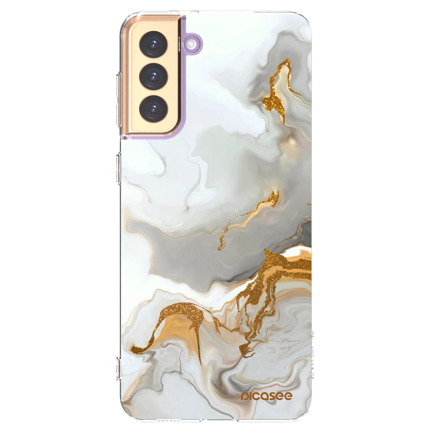 Picasee silikónový prehľadný obal pre Samsung Galaxy S21+ 5G G996F - Her