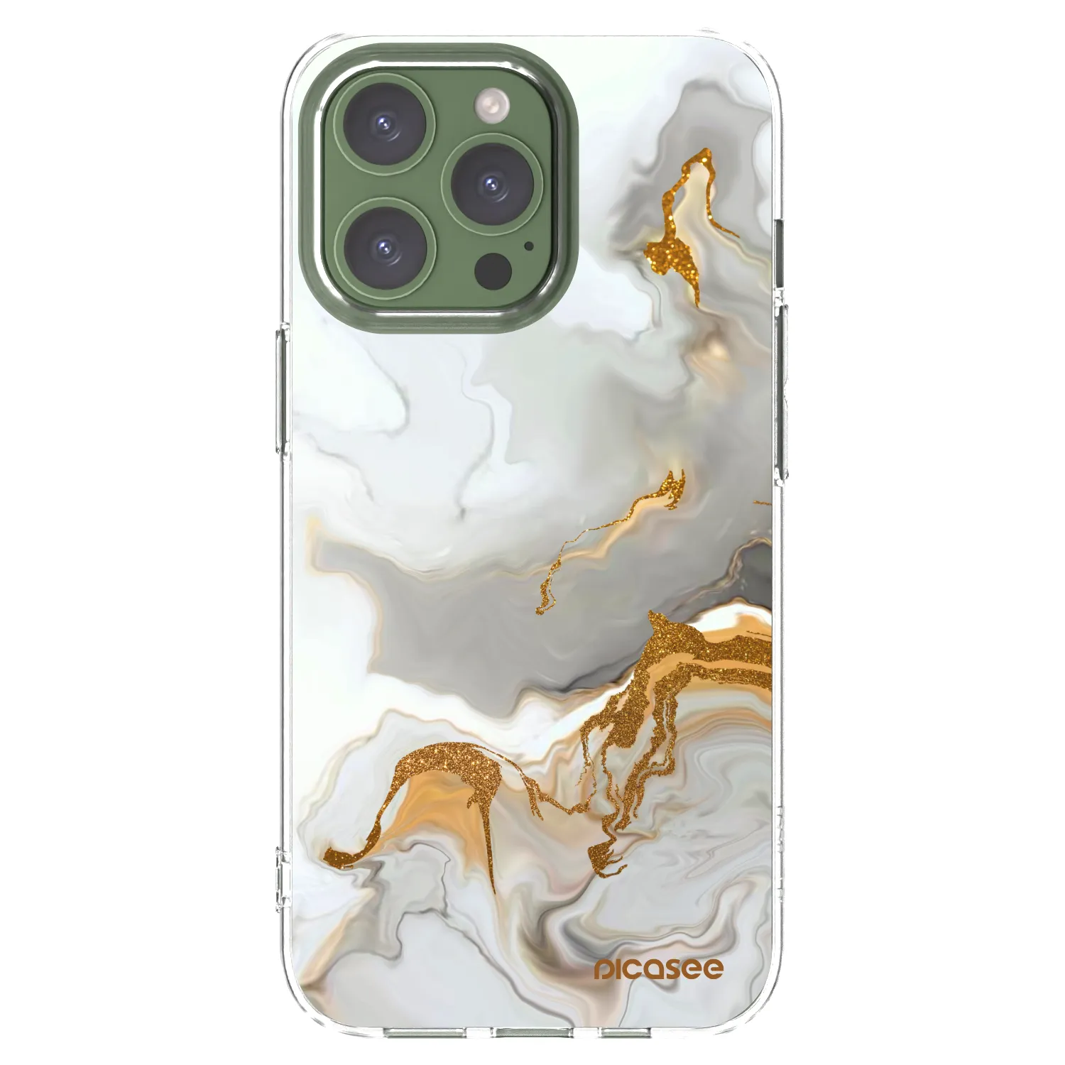 Picasee silikónový prehľadný obal pre Apple iPhone 13 Pro - Her