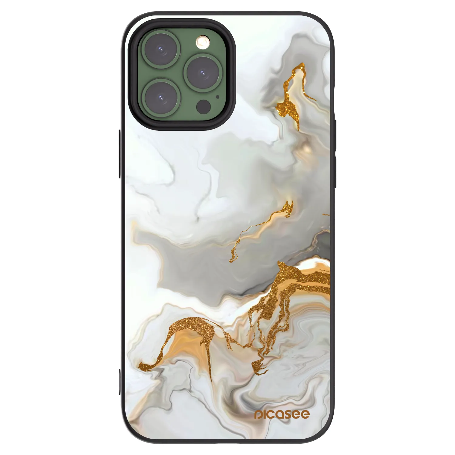 Picasee silikónový čierny obal pre Apple iPhone 13 Pro Max - Her
