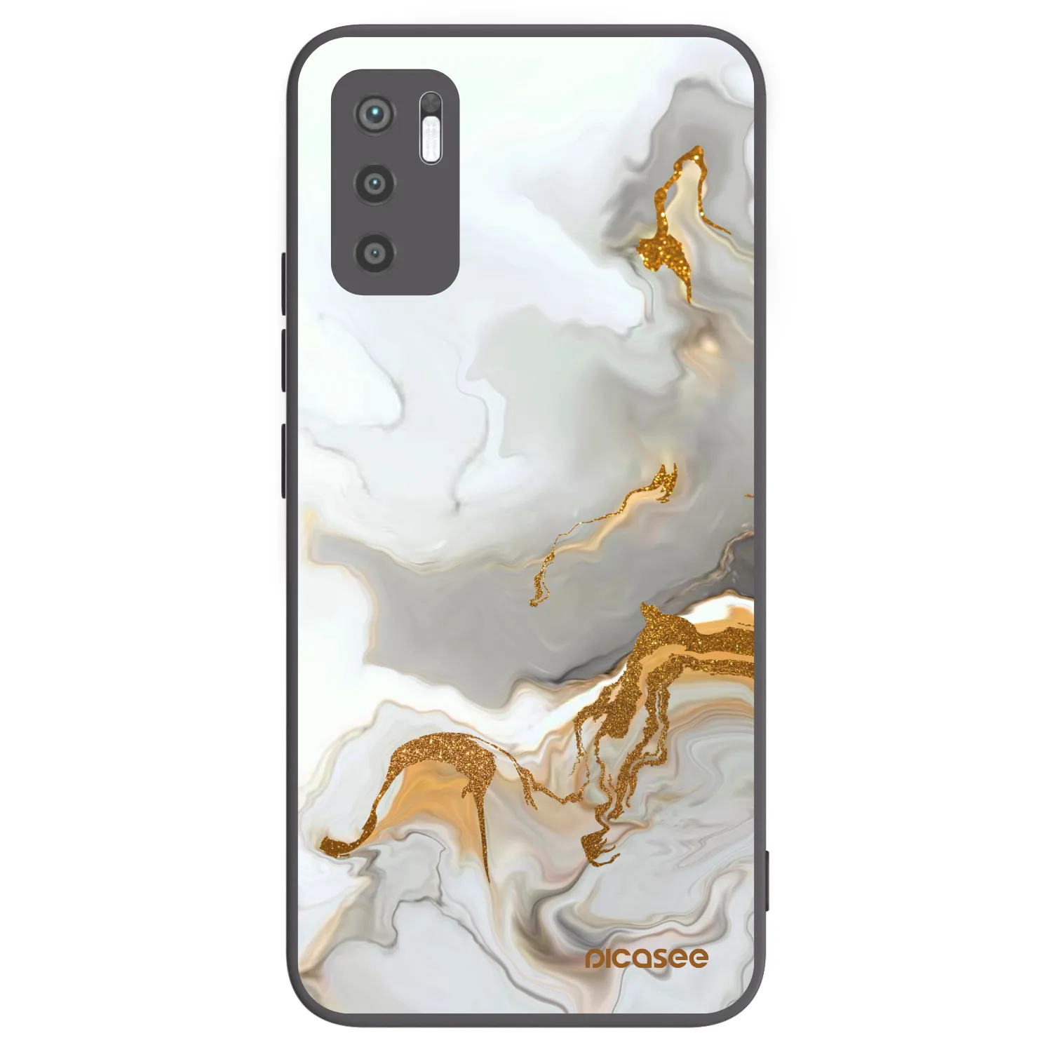 Picasee silikónový čierny obal pre Xiaomi Redmi Note 10 5G - Her
