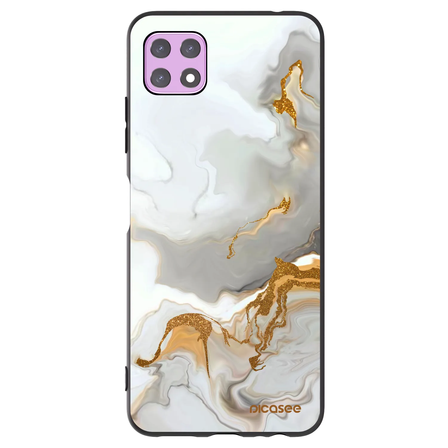 Silikónový čierny obal pre Samsung Galaxy A22 A226B 5G - Her