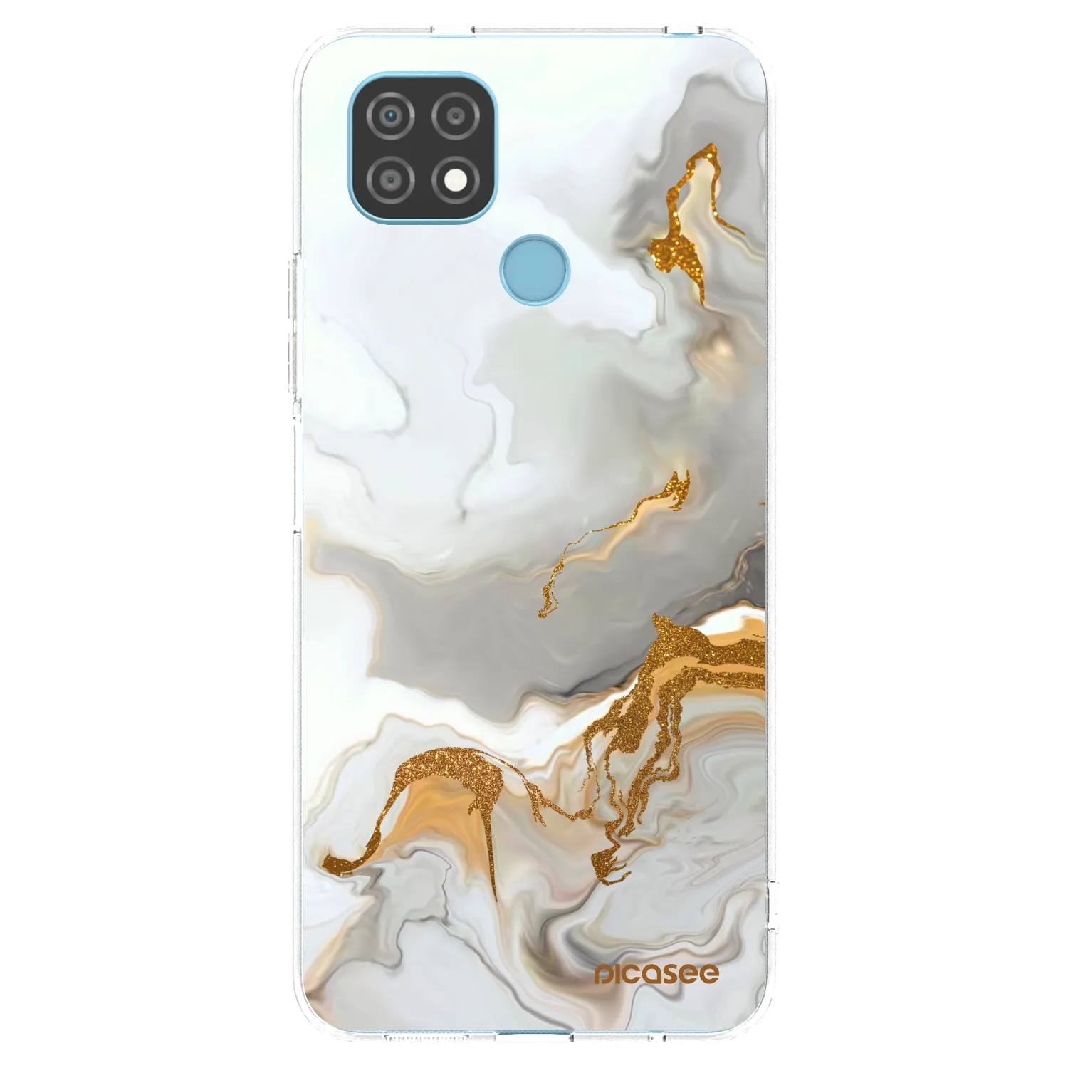 Picasee silikónový prehľadný obal pre Realme C21 - Her