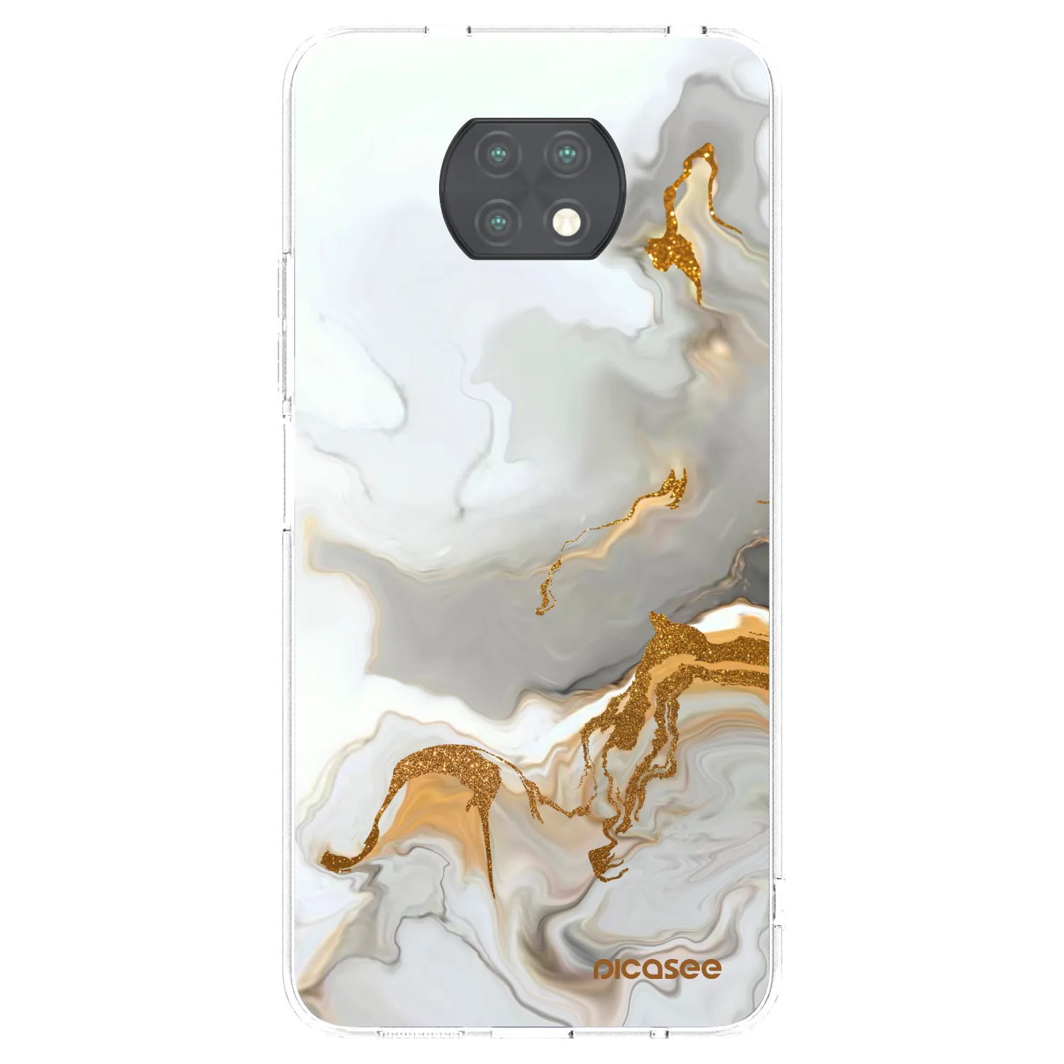 Picasee silikónový prehľadný obal pre Xiaomi Redmi Note 9T - Her