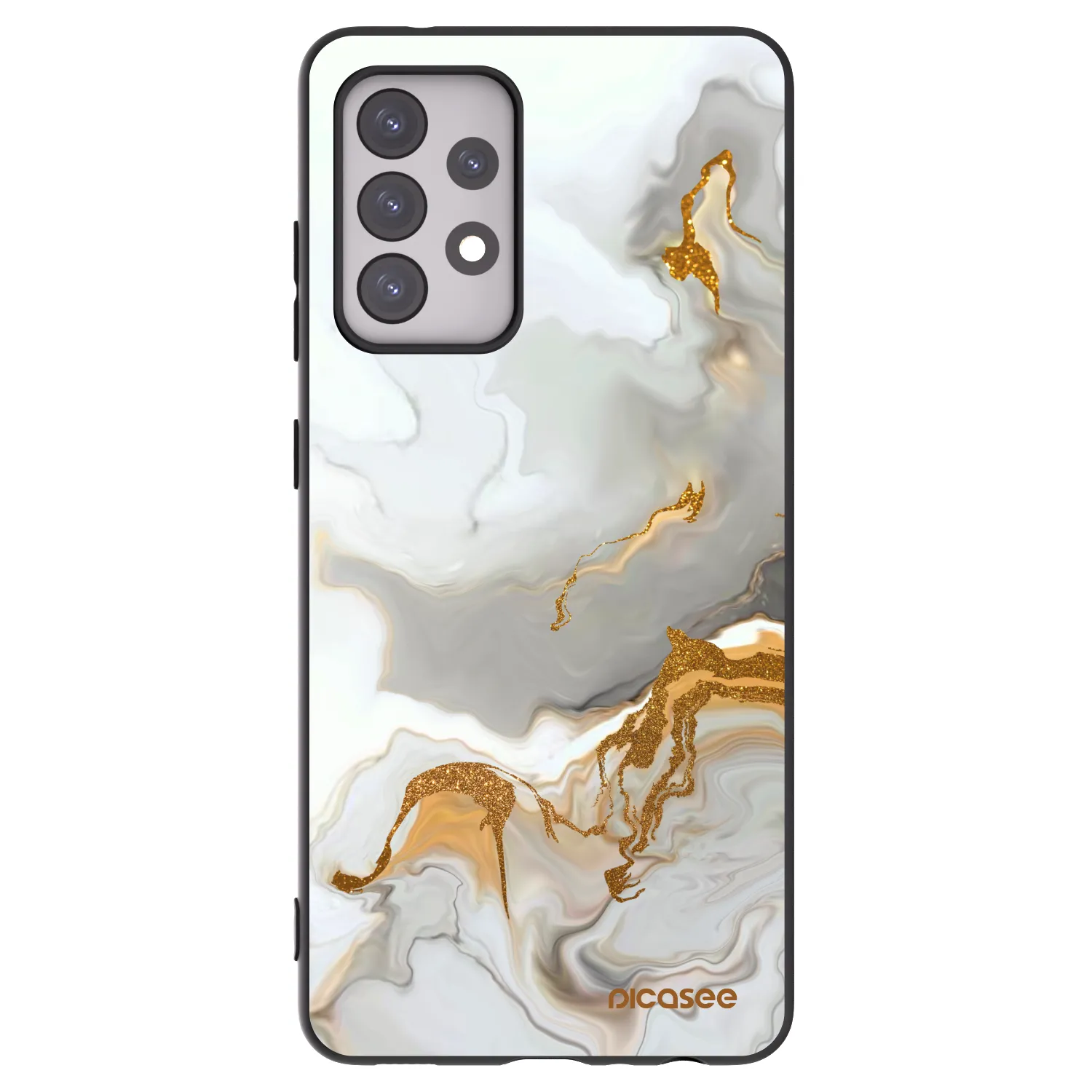 Picasee silikónový čierny obal pre Samsung Galaxy A52s 5G A528B - Her