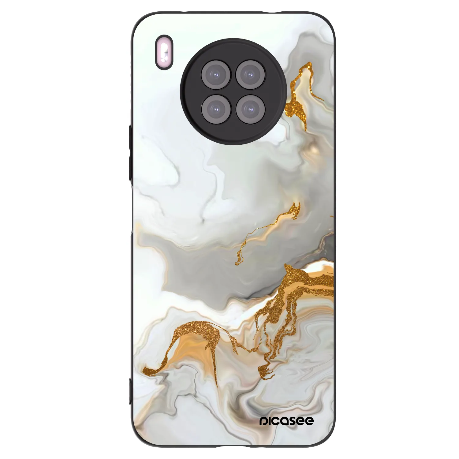 Picasee silikónový čierny obal pre Huawei Nova 8i - Her