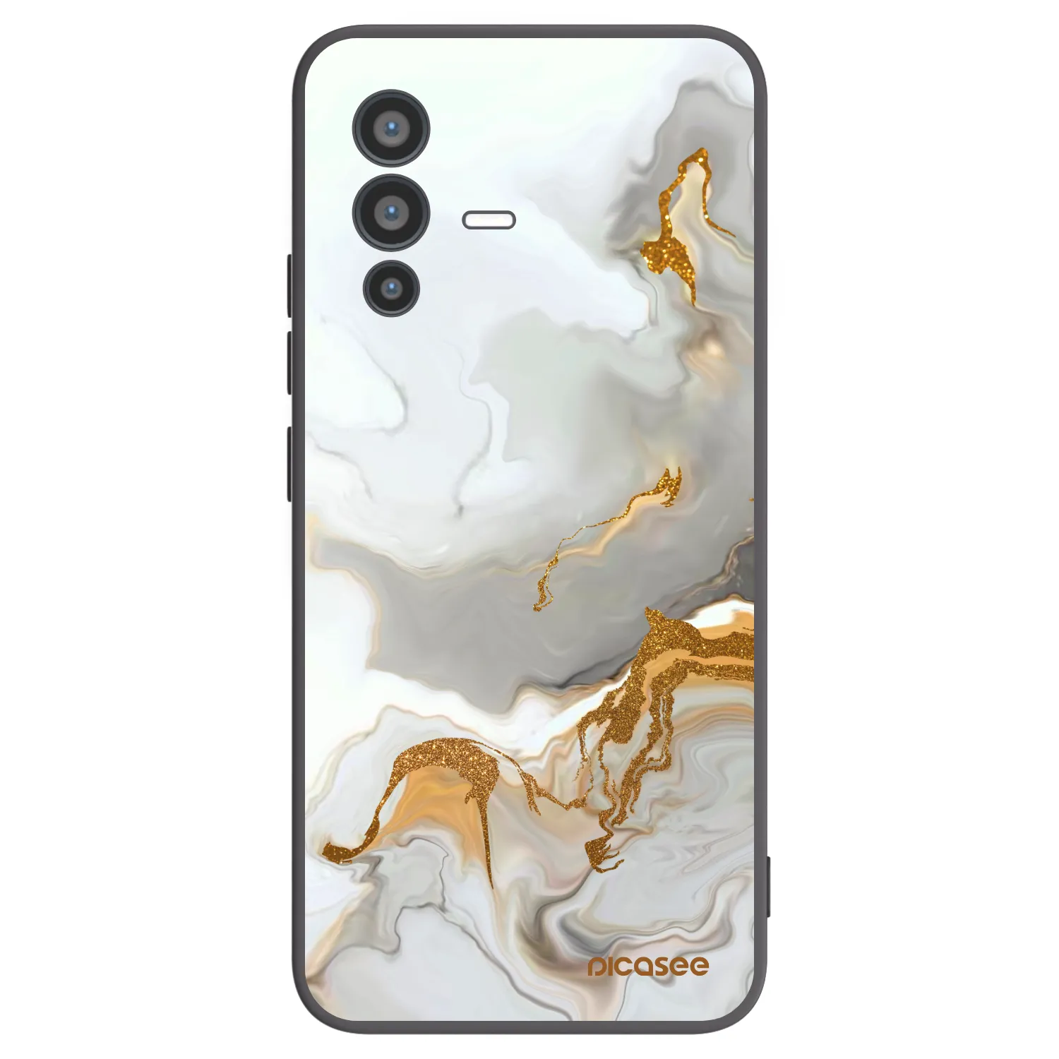 Picasee silikónový čierny obal pre Vivo V23 5G - Her