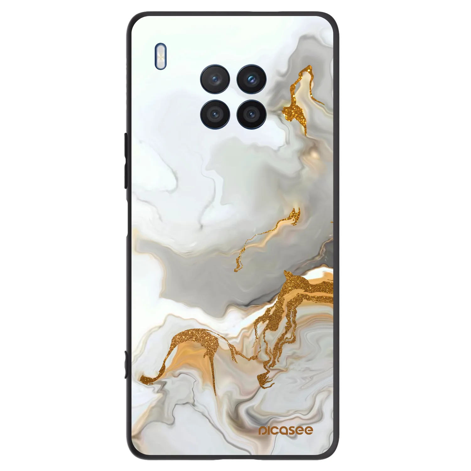 Picasee silikónový čierny obal pre Honor 50 Lite - Her