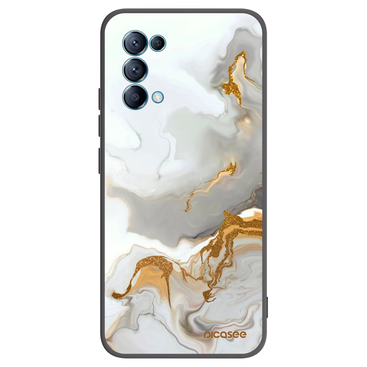 Picasee silikónový čierny obal pre OPPO Reno 5 5G - Her