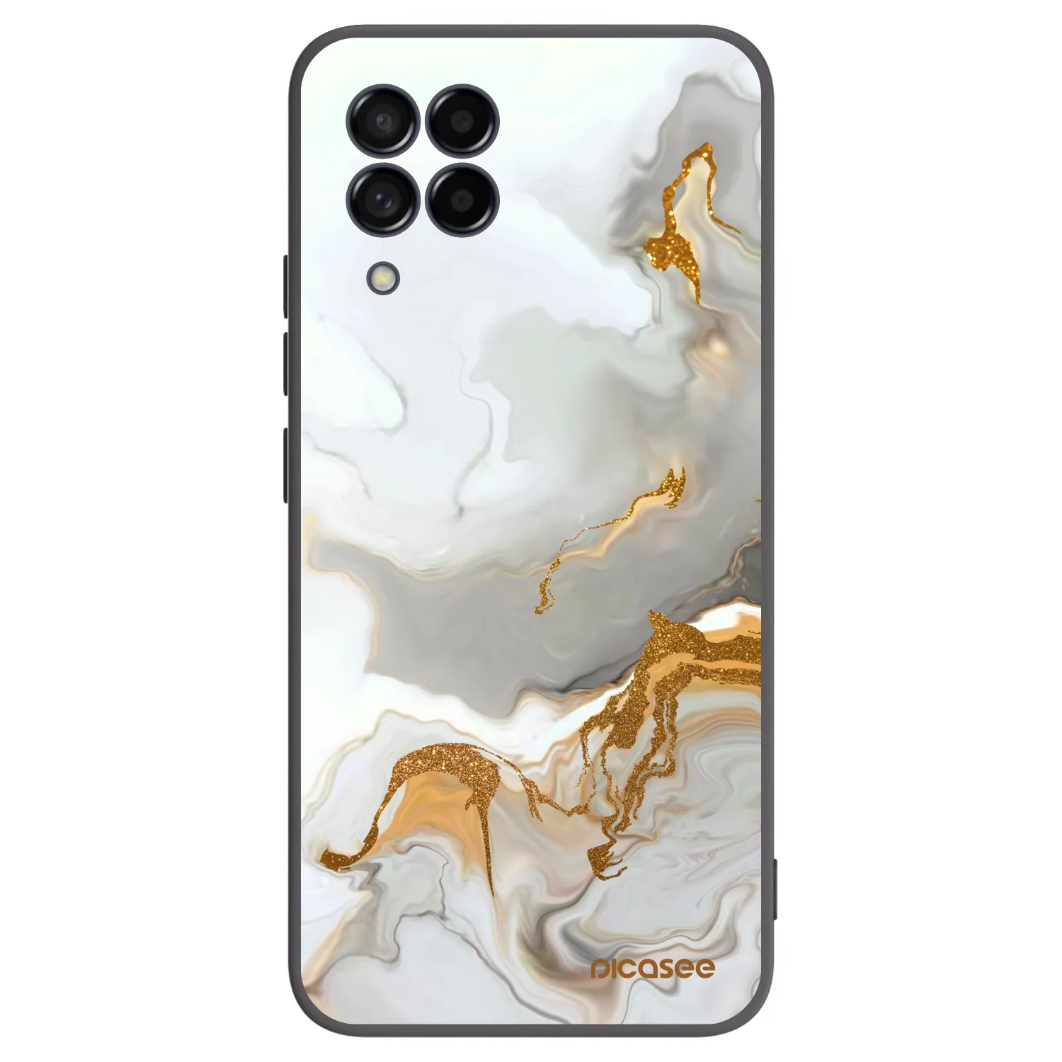 Picasee silikónový čierny obal pre Samsung Galaxy M53 5G - Her