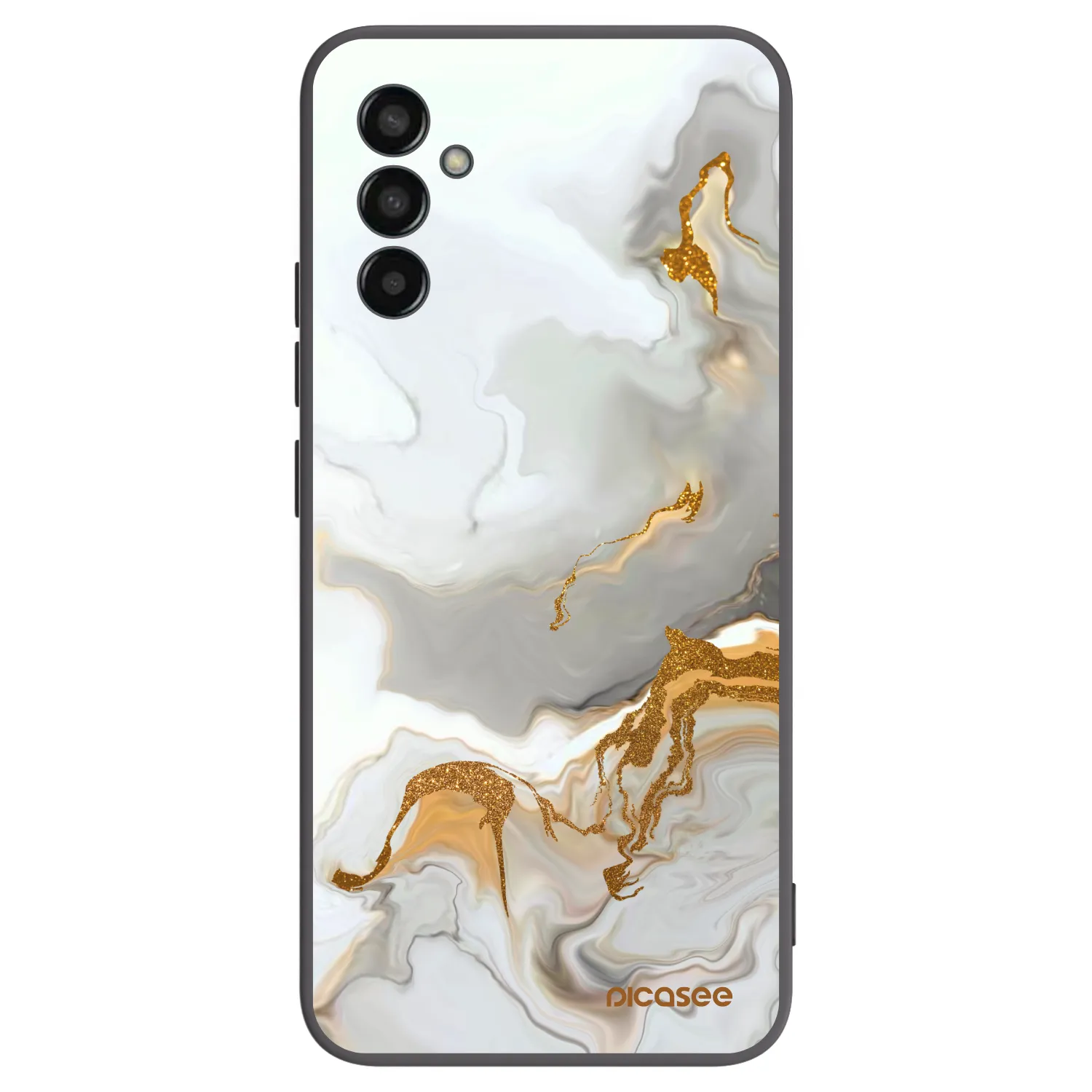 Picasee silikónový čierny obal pre Samsung Galaxy M13 M135F - Her