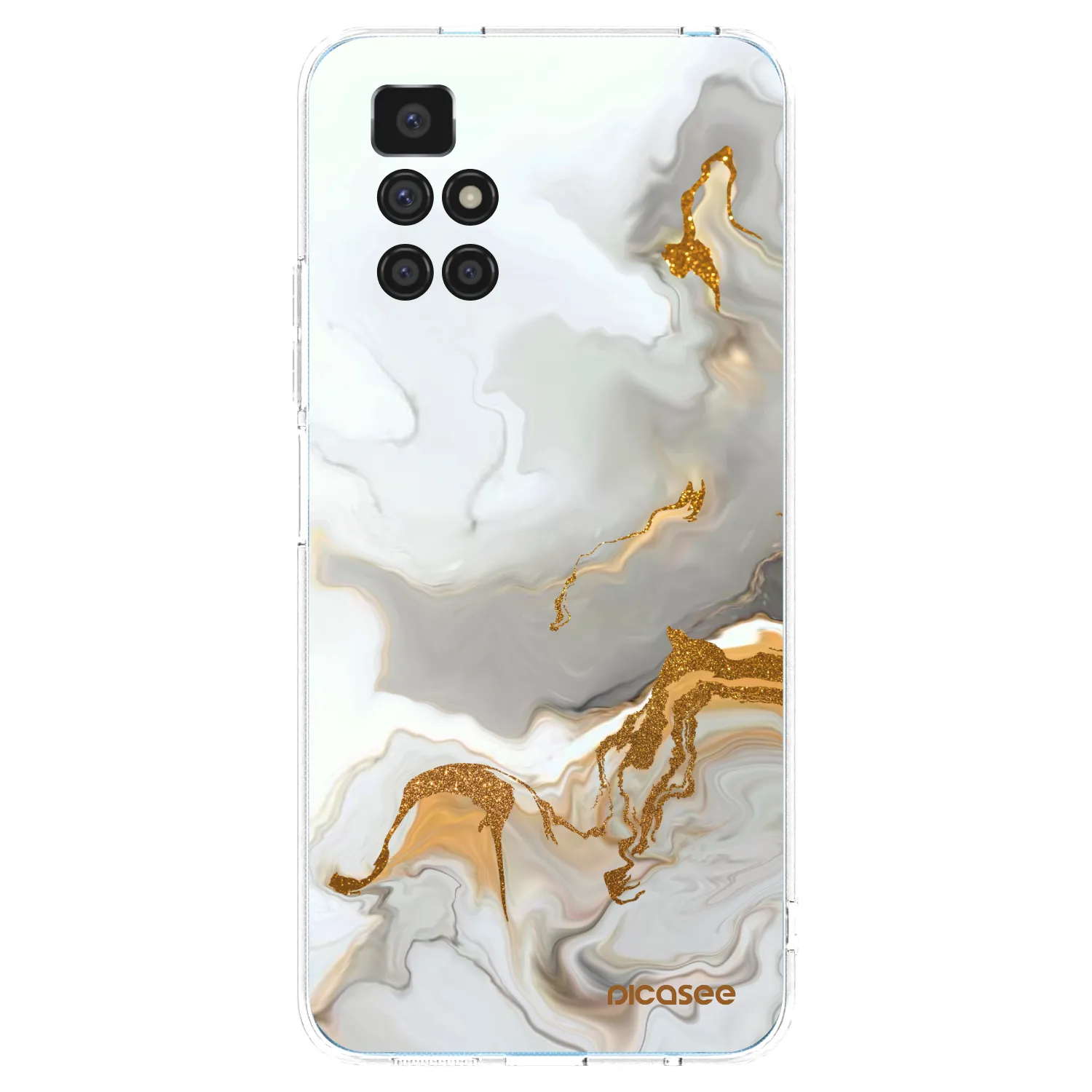 Silikónový prehľadný obal pre Xiaomi Redmi 10 (2022) - Her