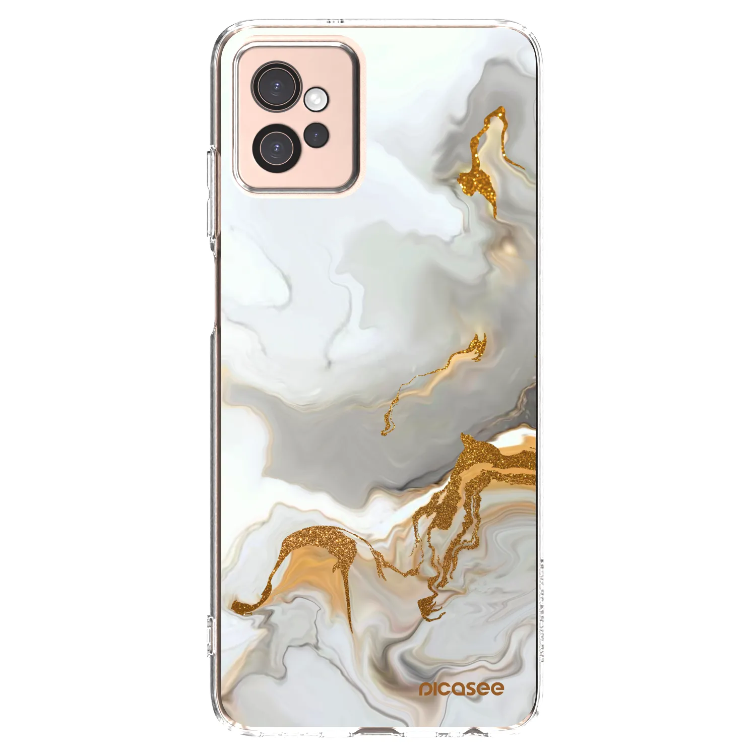 Picasee silikónový prehľadný obal pre Motorola Moto G32 - Her