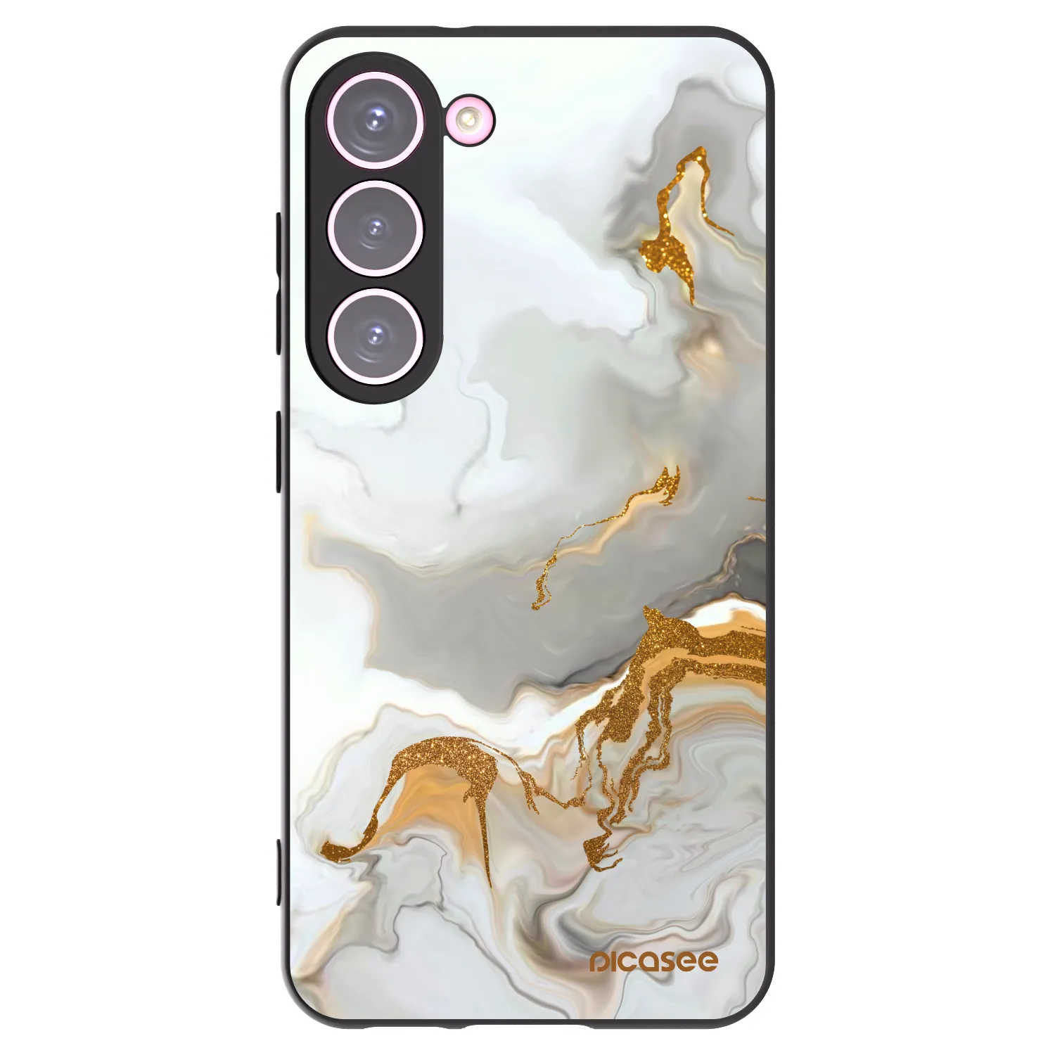 Picasee silikónový čierny obal pre Samsung Galaxy S23 5G - Her