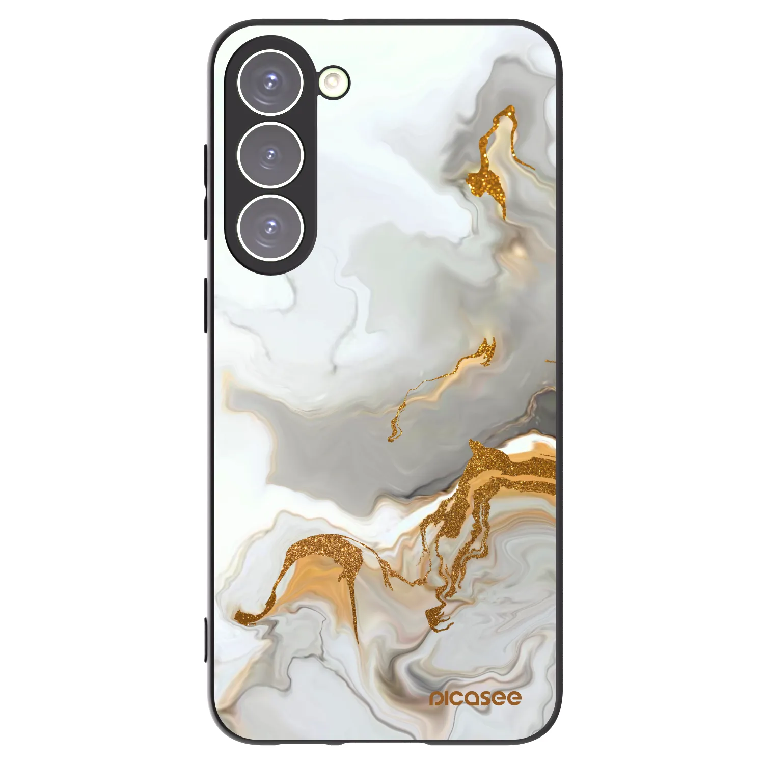 Picasee silikónový čierny obal pre Samsung Galaxy S23+ 5G - Her