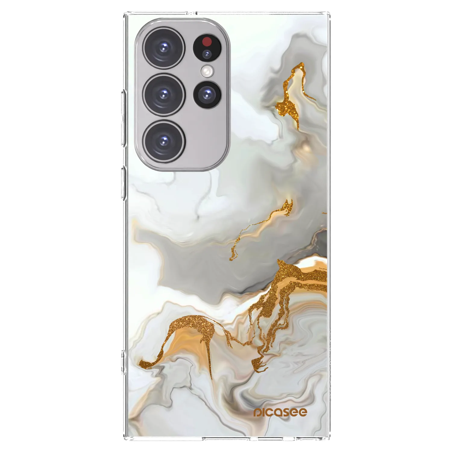 Picasee silikónový prehľadný obal pre Samsung Galaxy S23 Ultra 5G - Her