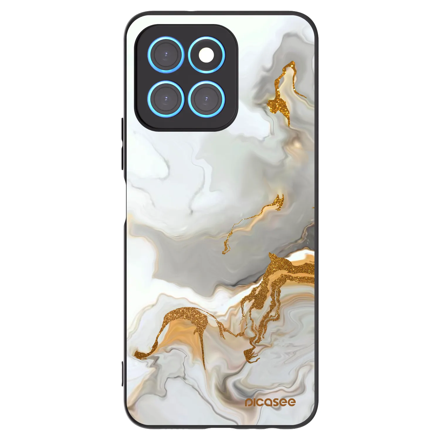 Picasee silikónový čierny obal pre Honor X8 5G - Her