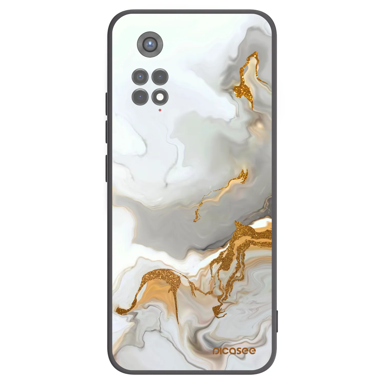 Picasee silikónový čierny obal pre Xiaomi Redmi Note 11S 5G - Her
