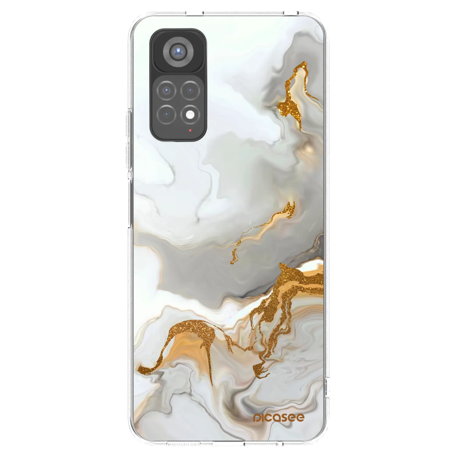 Picasee silikónový prehľadný obal pre Xiaomi Redmi Note 11S 5G - Her