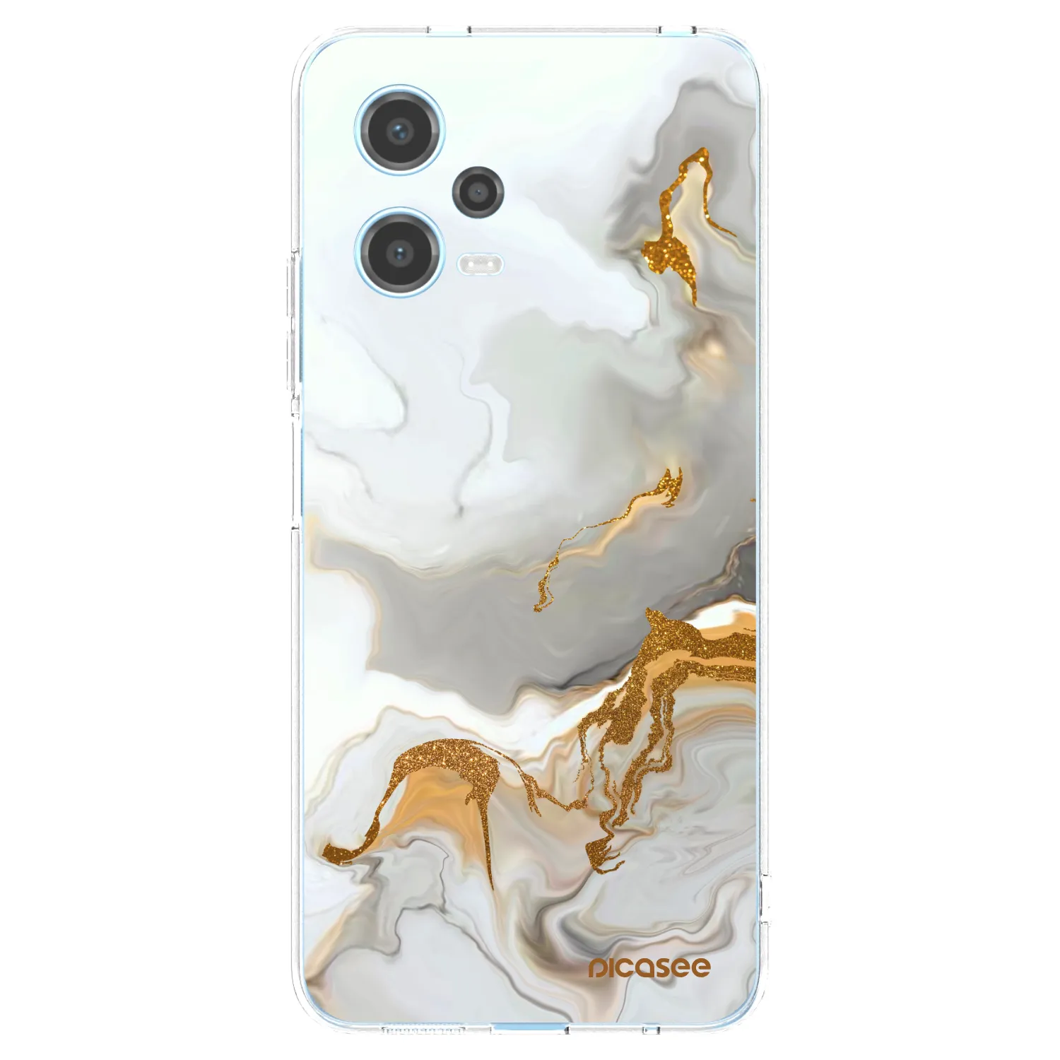 Picasee silikónový prehľadný obal pre Xiaomi Redmi Note 12 5G - Her