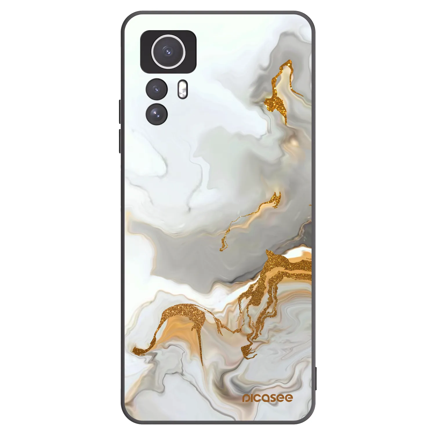 Picasee silikónový čierny obal pre Xiaomi Redmi Note 12S - Her