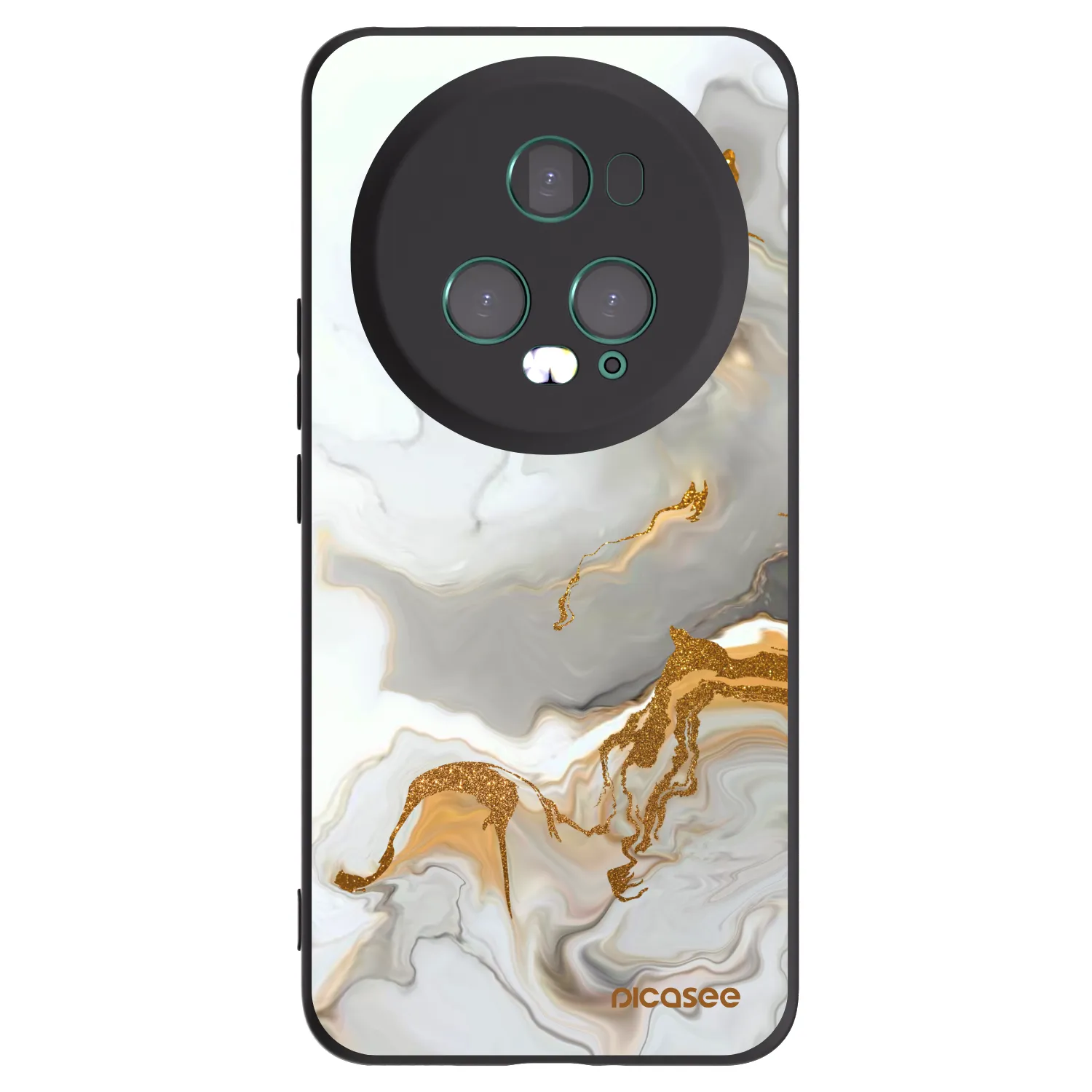 Picasee silikónový čierny obal pre Honor Magic5 Pro - Her