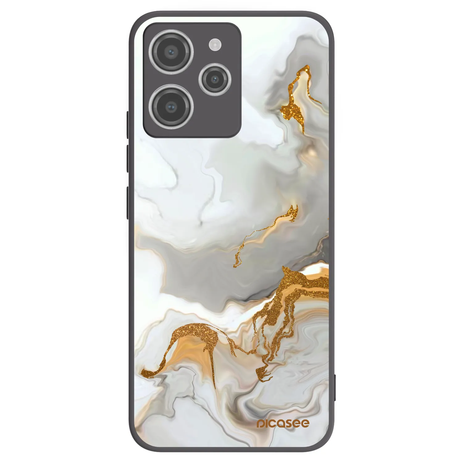 Silikónový čierny obal pre Xiaomi Redmi 12 4G - Her