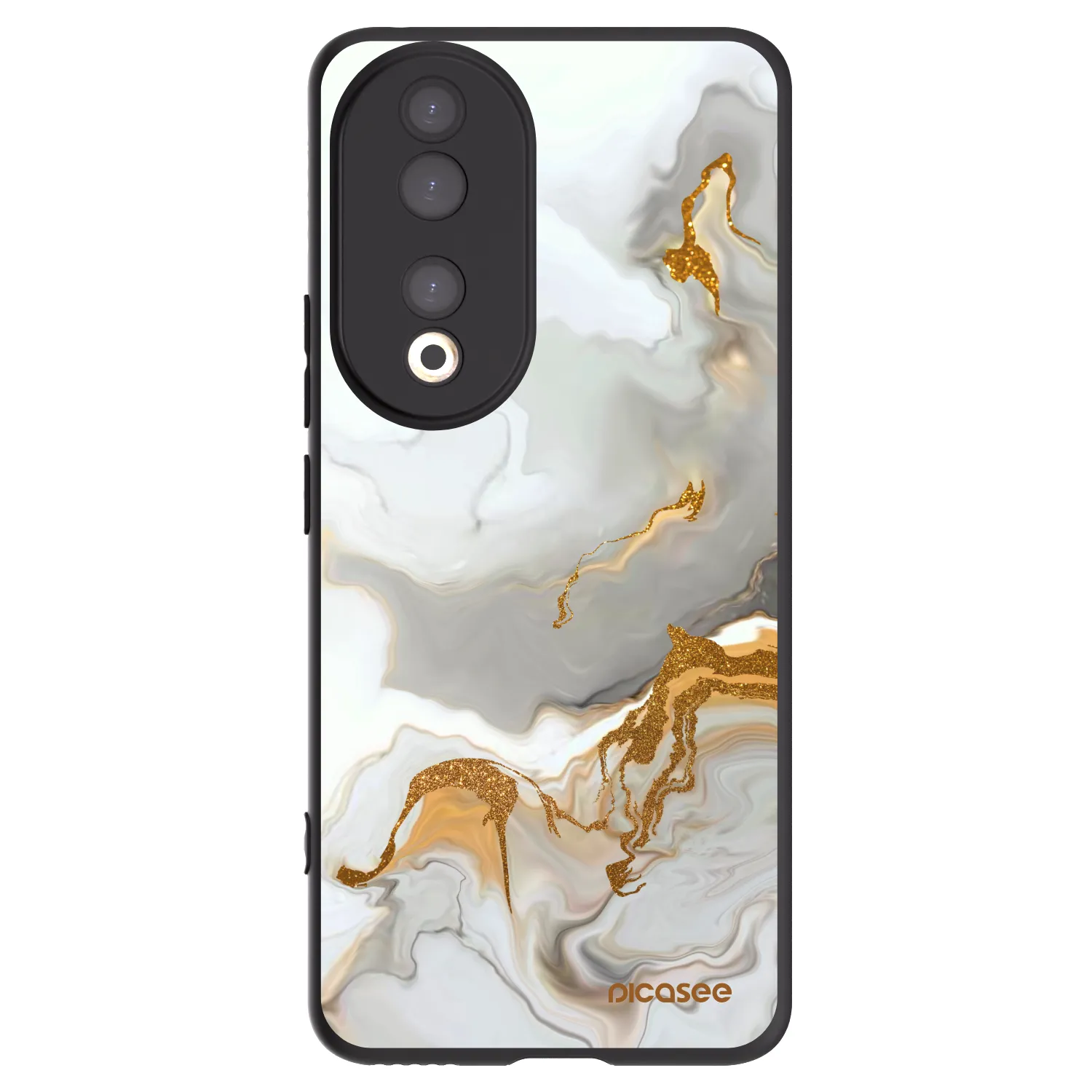 Silikónový čierny obal pre Honor 90 5G - Her