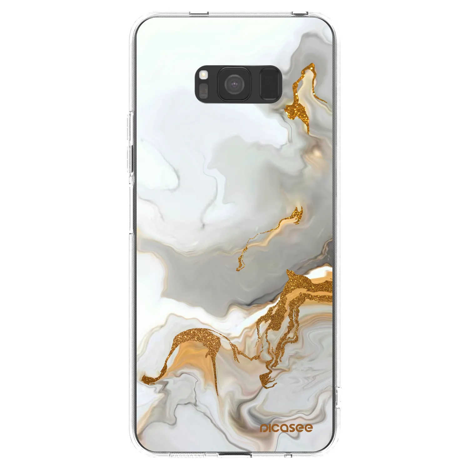 Picasee silikónový prehľadný obal pre Samsung Galaxy S8 G950F - Her