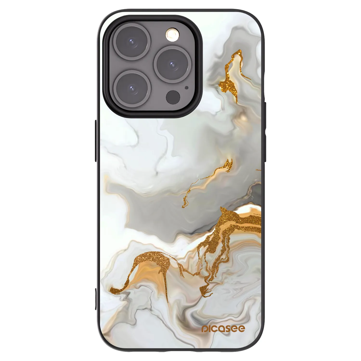Silikónový čierny obal pre Apple iPhone 15 Pro - Her