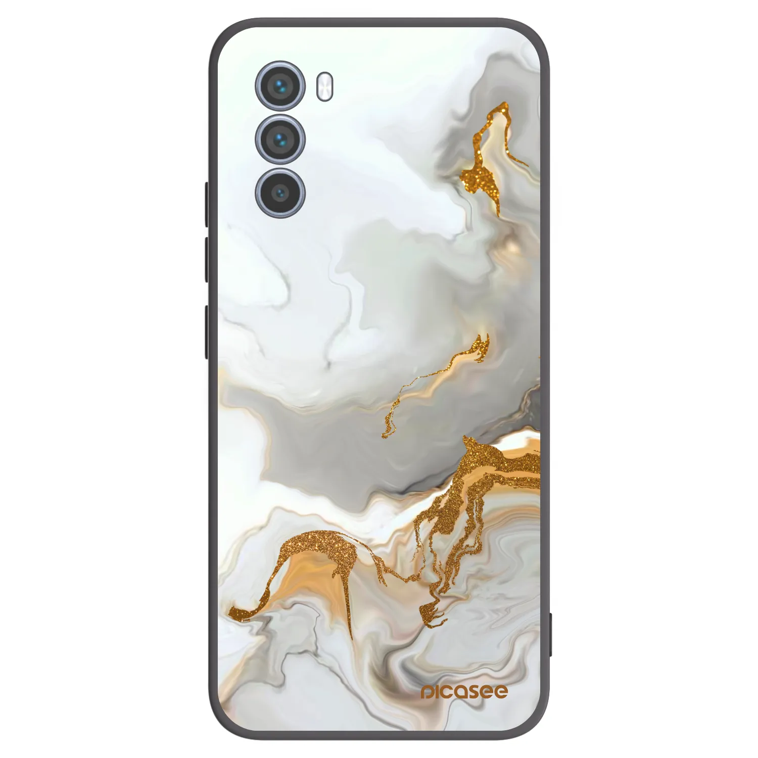 Picasee silikónový čierny obal pre Motorola Moto G62 - Her
