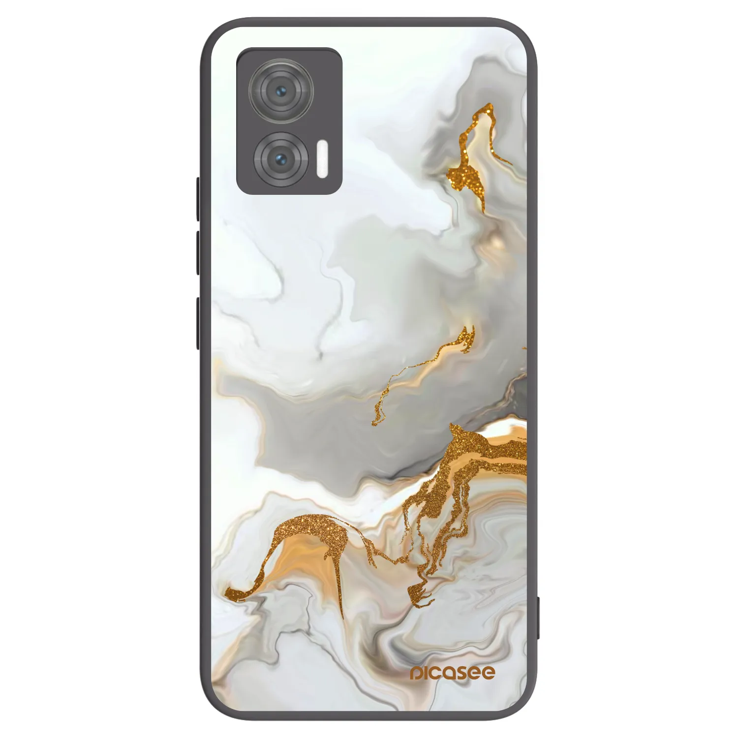 Picasee silikónový čierny obal pre Motorola Edge 30 Neo - Her