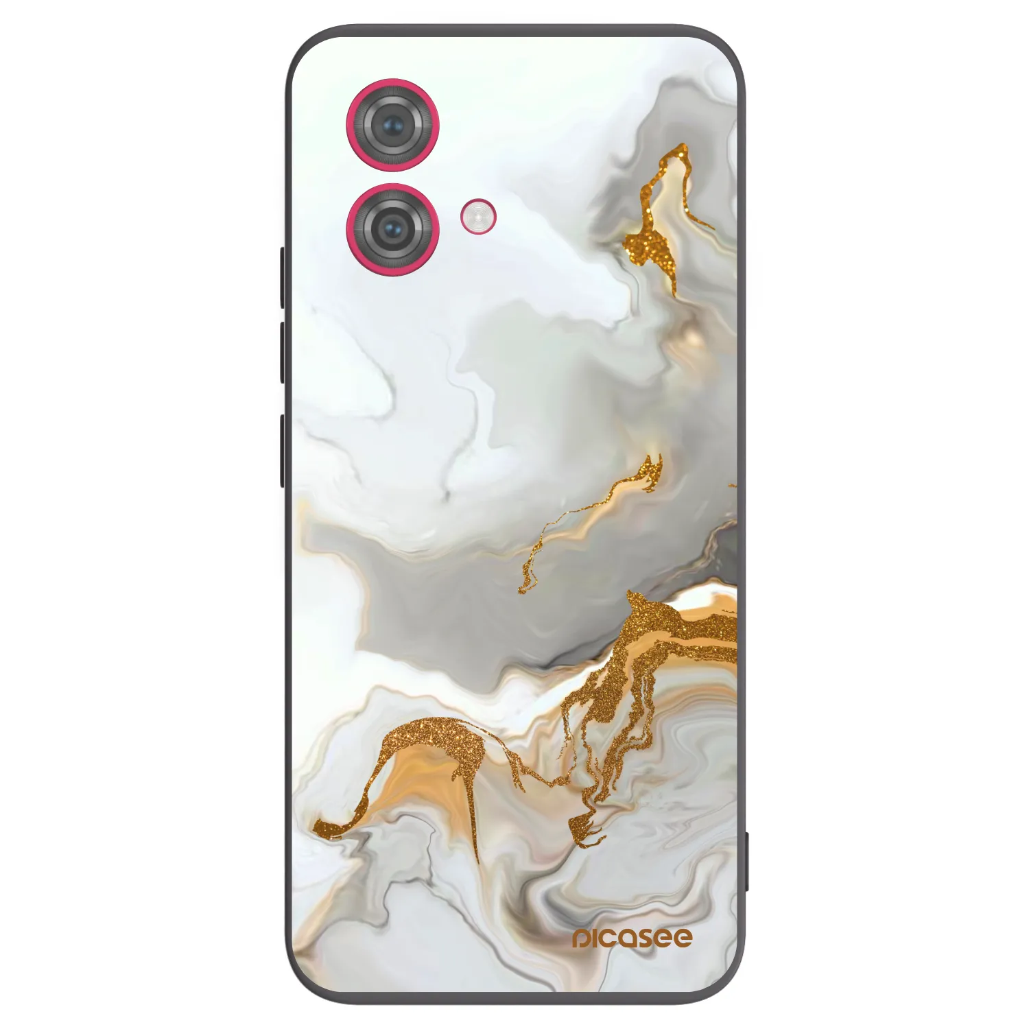 Silikónový čierny obal pre Motorola Moto G84 5G - Her