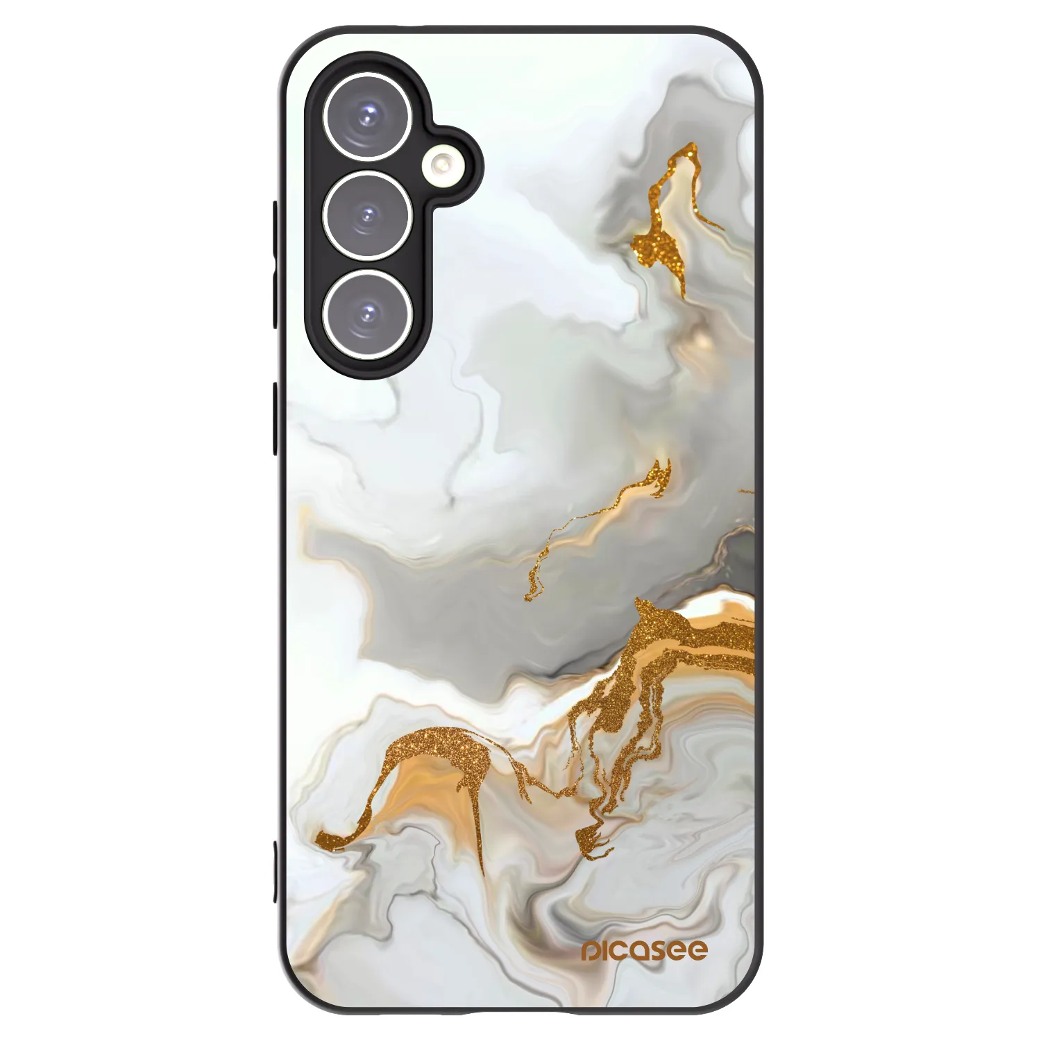 Picasee silikónový čierny obal pre Samsung Galaxy S23 FE S711B - Her
