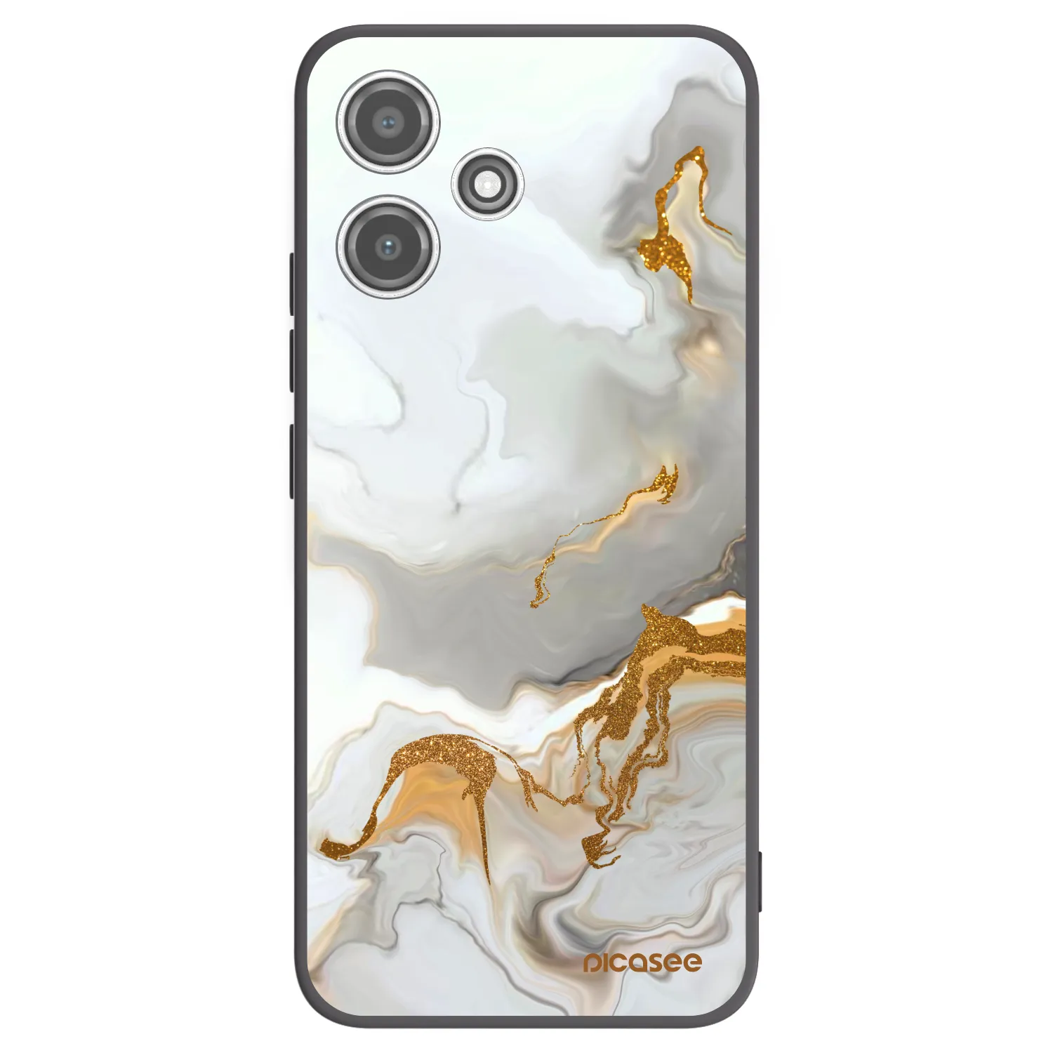 Picasee silikónový čierny obal pre Xiaomi Redmi 12 5G - Her