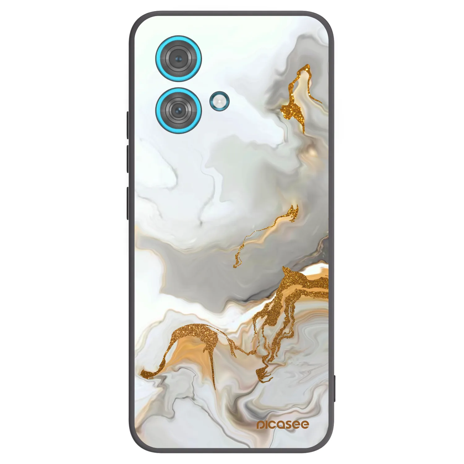 Picasee silikónový čierny obal pre Motorola Edge 40 Neo - Her