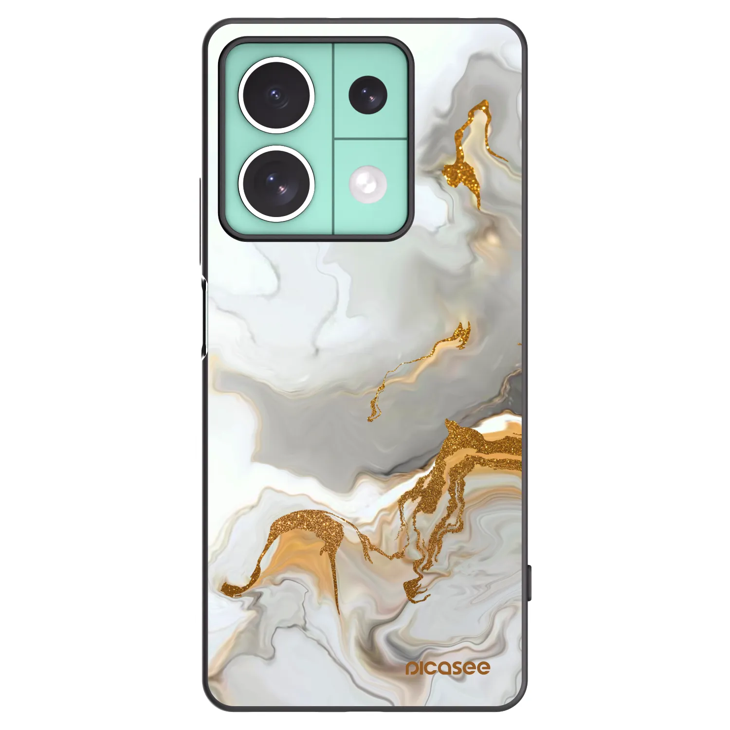 Picasee silikónový čierny obal pre Xiaomi Redmi Note 13 5G - Her