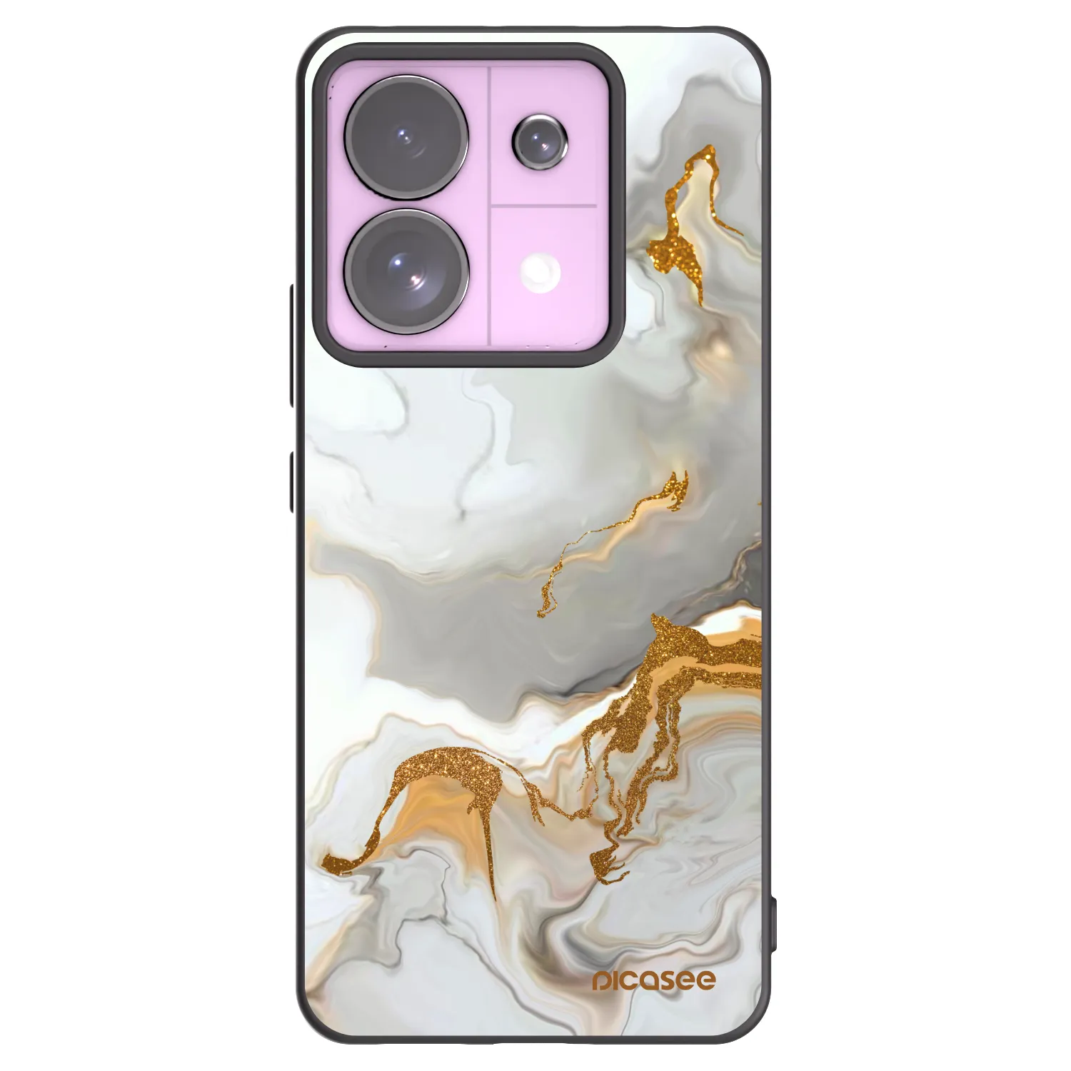 Picasee silikónový čierny obal pre Xiaomi Redmi Note 13 Pro 5G - Her