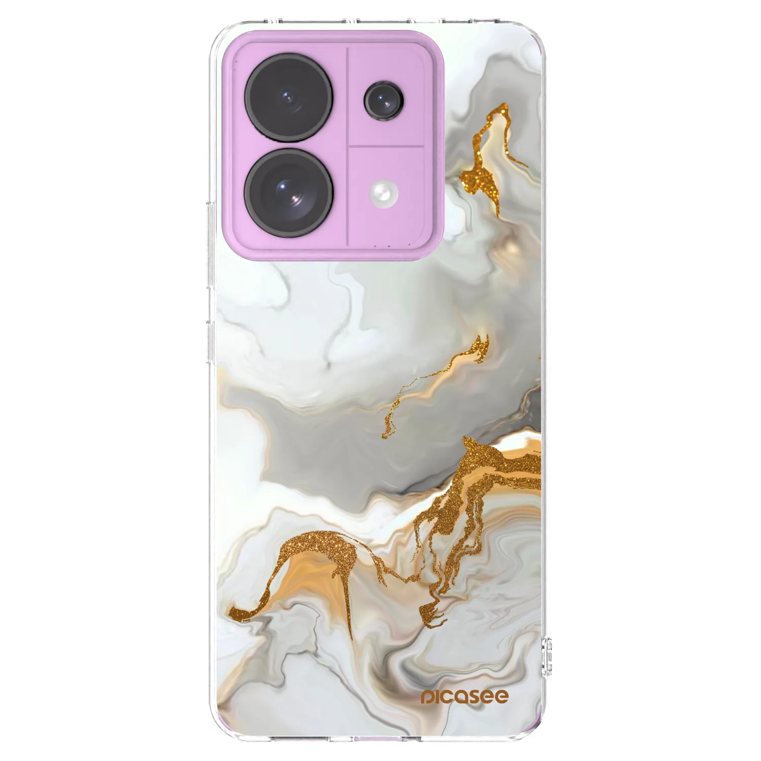Picasee silikónový prehľadný obal pre Xiaomi Redmi Note 13 Pro 5G - Her
