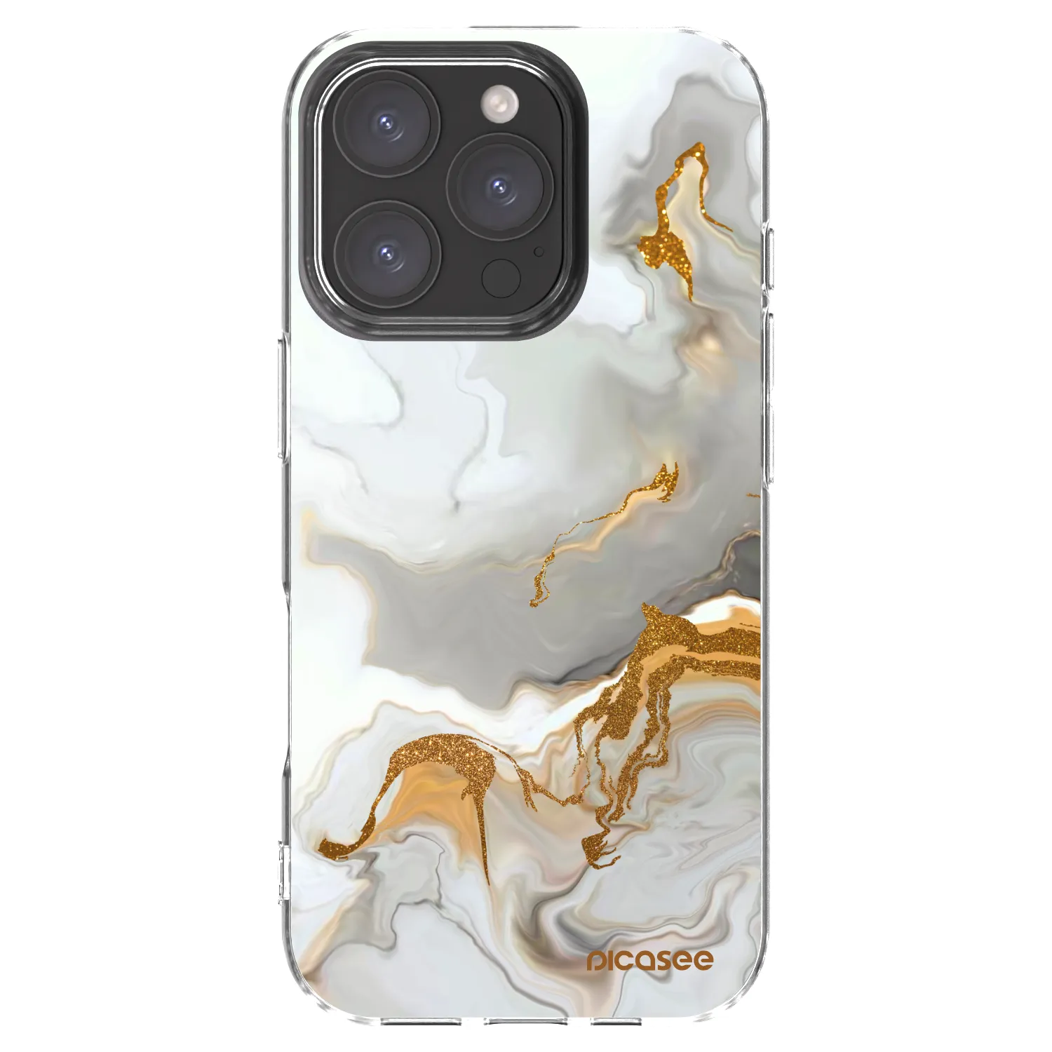 Picasee silikónový prehľadný obal pre Apple iPhone 16 Pro - Her